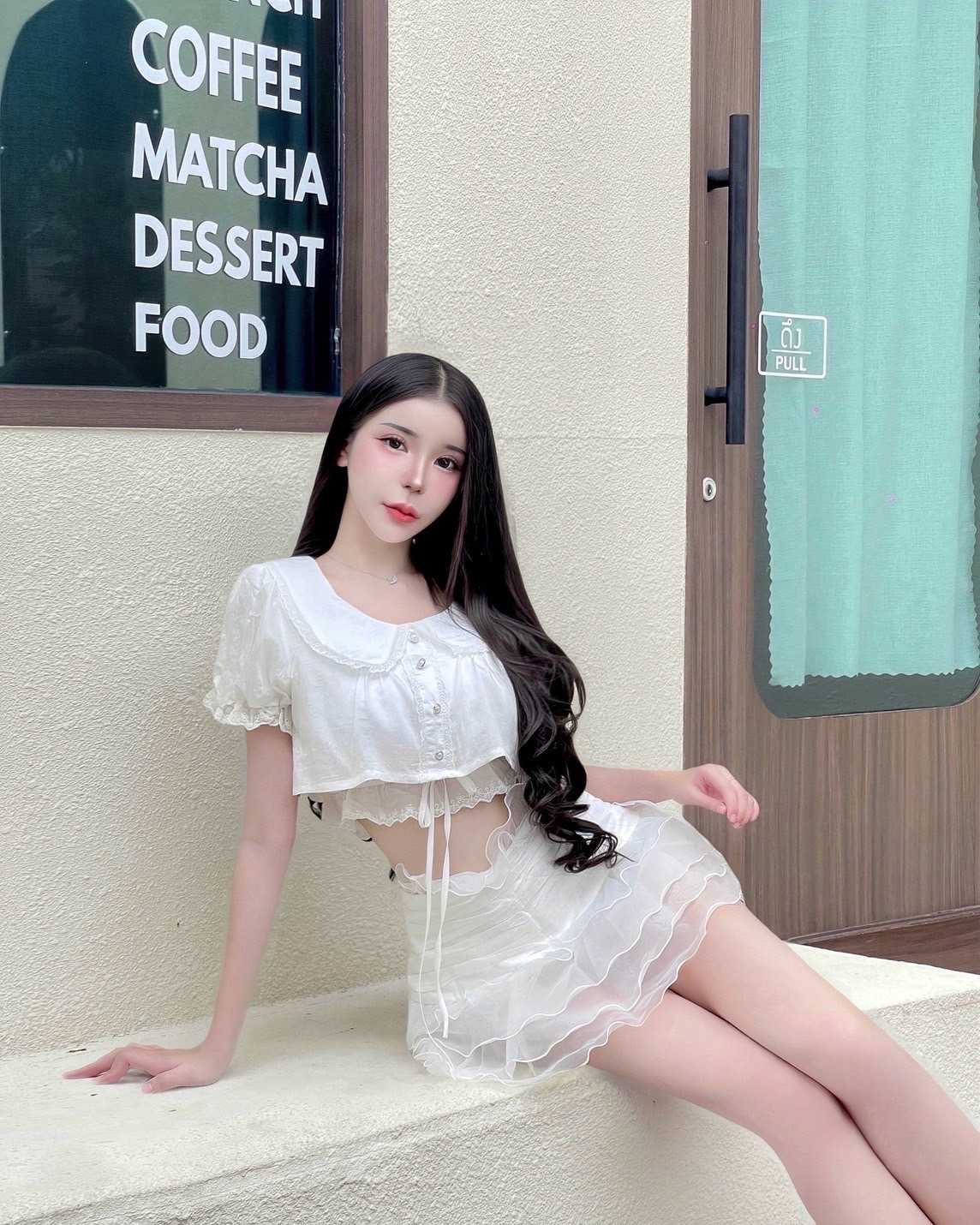 Jasmine Set (2) เสื้อ+กระโปรง