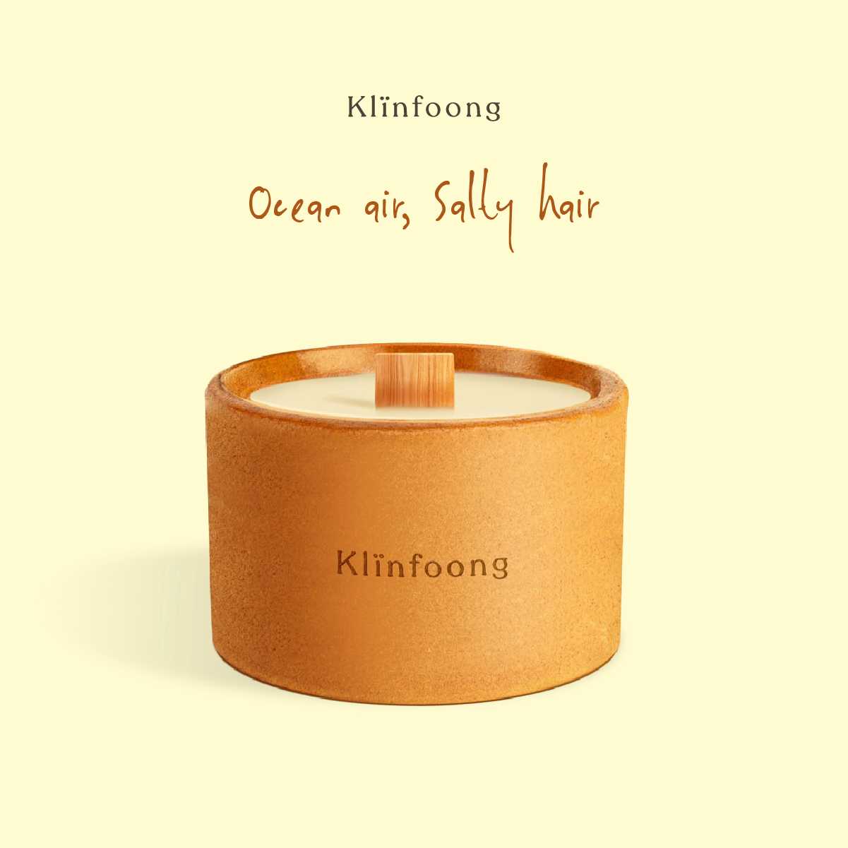 Ocean air, Salty hair Candle (120G)