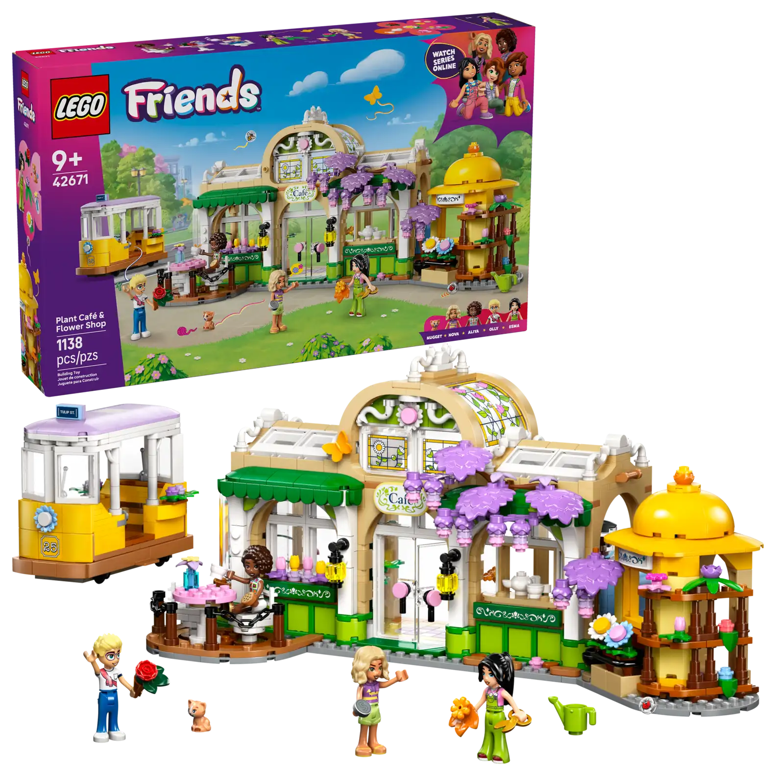 LEGO 42671 Plant Café & Flower Shop (สินค้าซื้อแล้วไม่รับเปลี่ยนคืน)