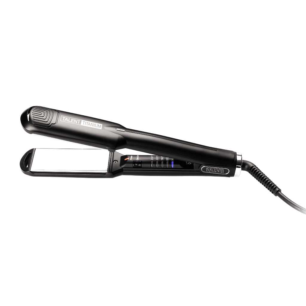 [สินค้าตัวอย่าง ห้ามซื้อ]  Talent Titanium เครื่องหนีบผมไฟฟ้า ไทเทเนียม  ขนาด 40mm HF-013