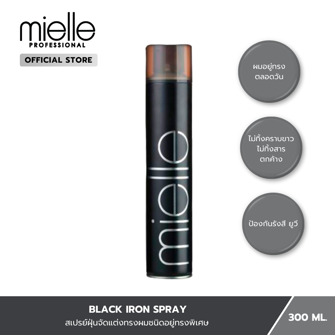 BLACK IRON SPRAY : 300ml.