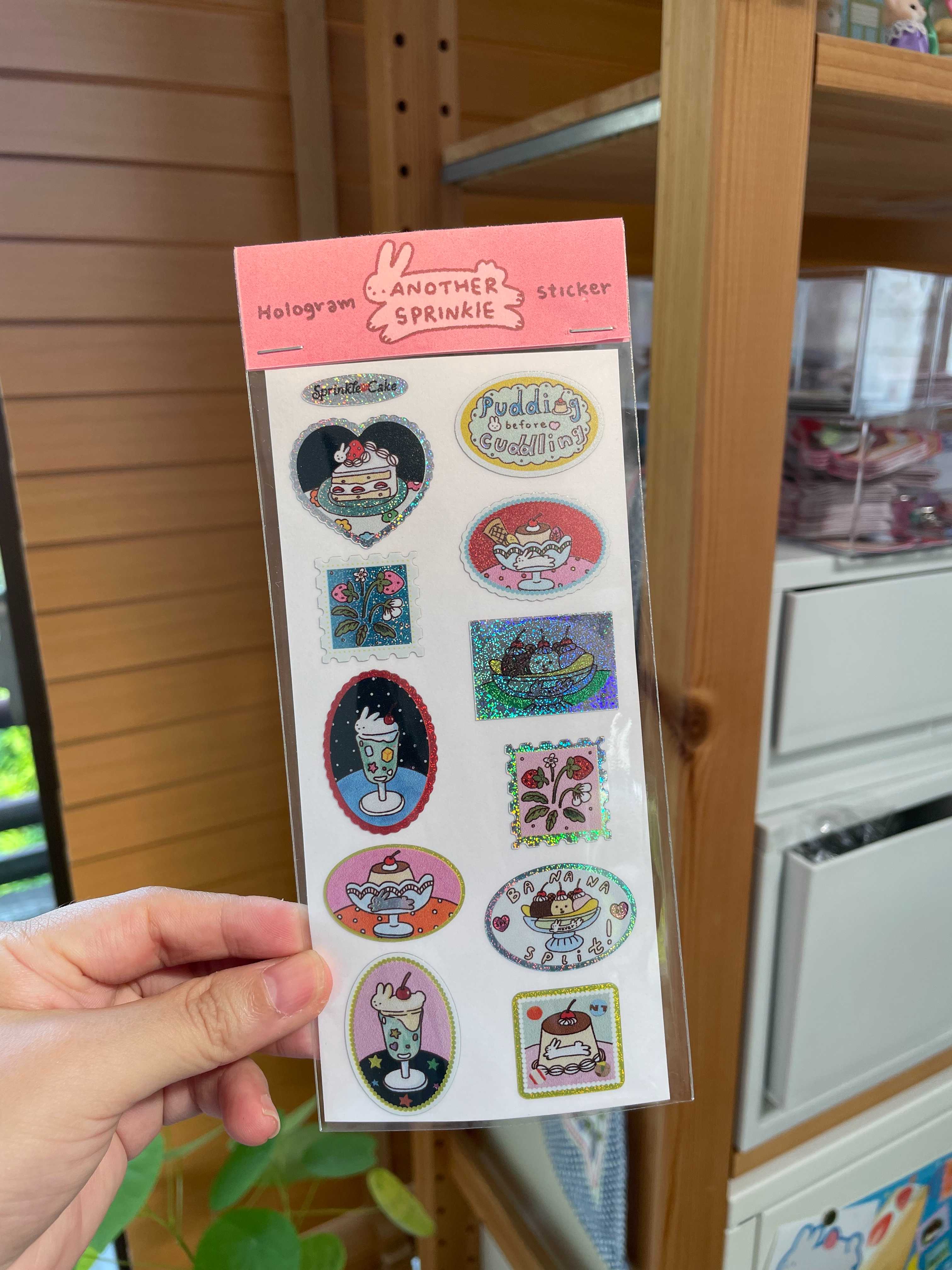 Another sprinkle sticker sheets