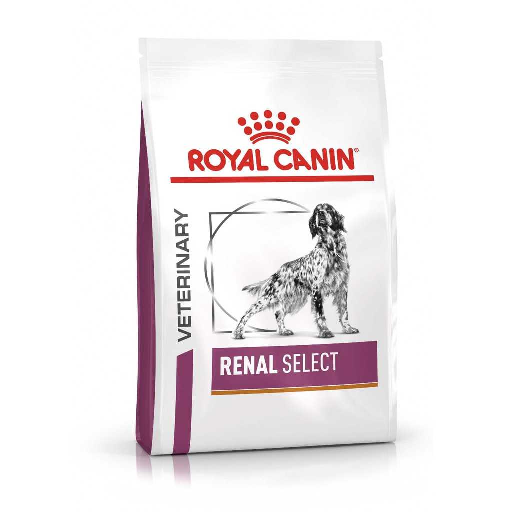 Royal canin อาหารสุนัข ประกอบการรักษาโรคไต ชนิดเม็ด (RENAL SELECT) 2 - 10kg