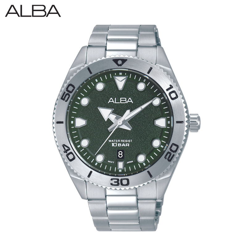 ALBA นาฬิกาข้อมือ Sportive Quartz รุ่น AS9T13X ขนาด 43 mm.