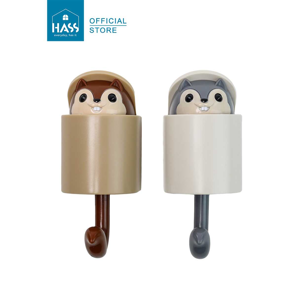 ตะขอแขวนกระรอกป๊อปอัพ Squirrel Pop Up Hook
