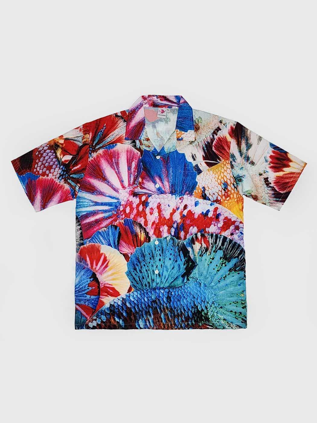Colourful Mix Fancy Nemo Betta Hawaii Shirt - Colorful