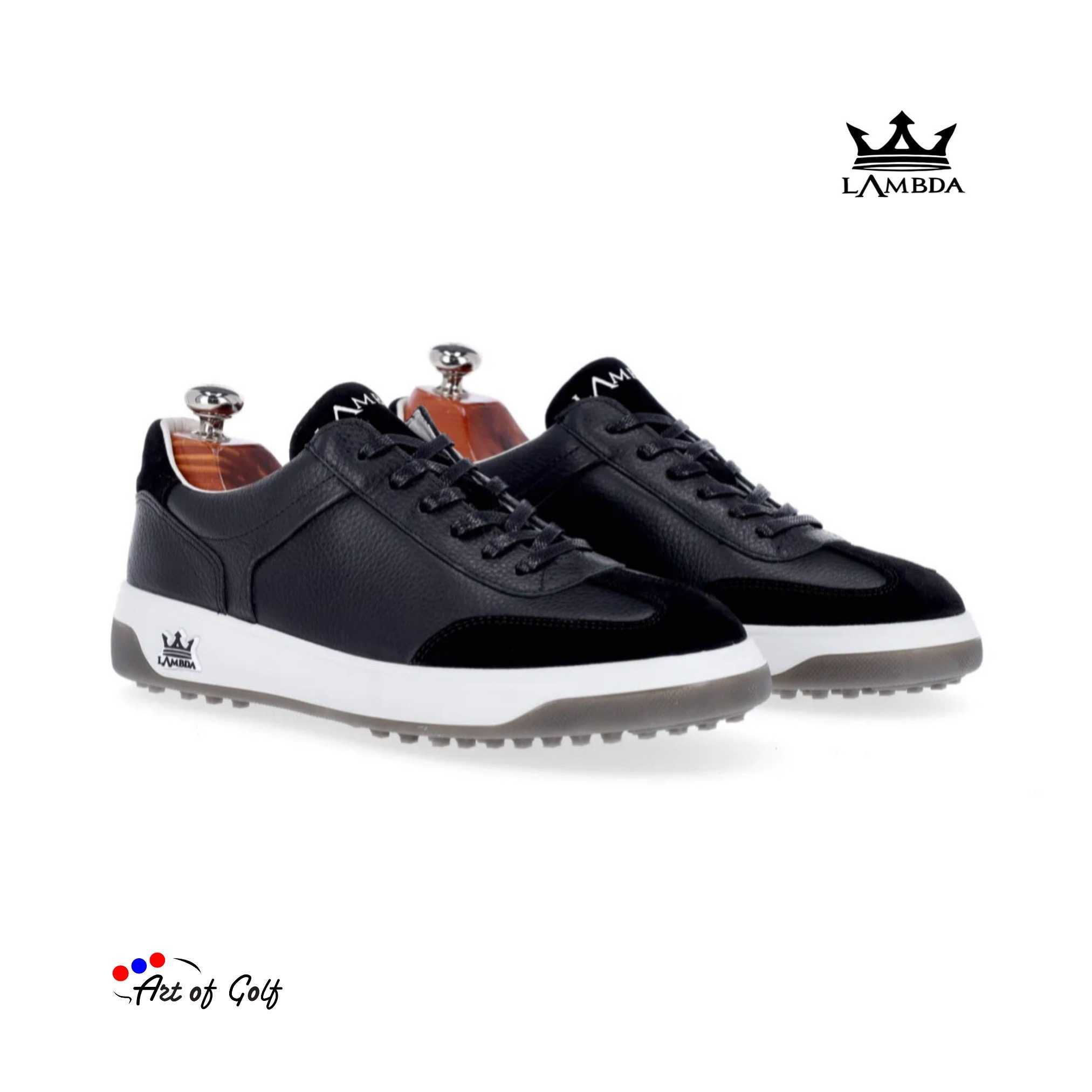 Lambda  Golf Shoes For  Gentleman - Arezzo Black