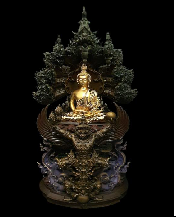 ผลงาน : พระพุทธานุภาพ  ขนาด : หน้าตัก 6.5 นิ้ว