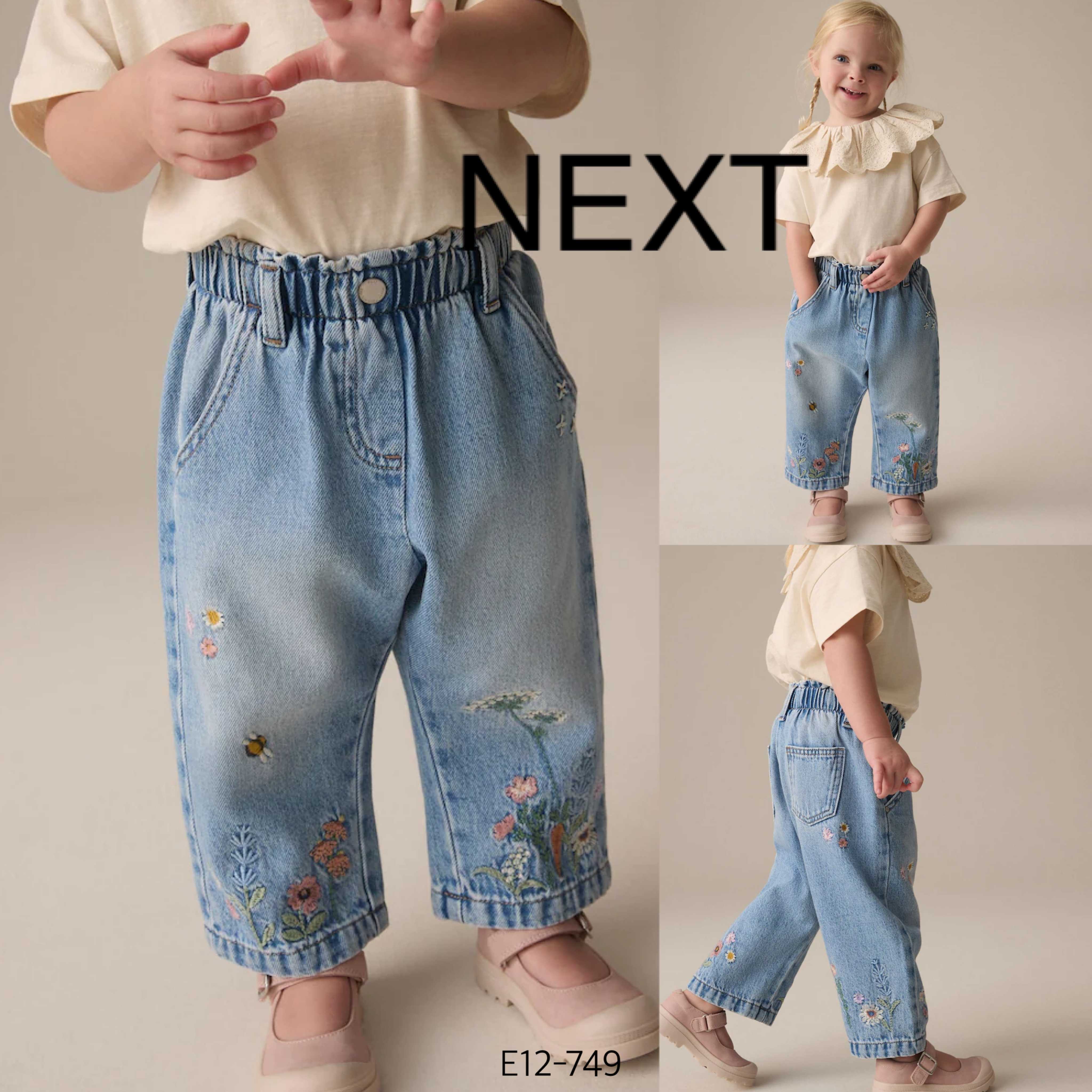 Preorder12-15วัน-(NEXT) กางเกงยีนส์ผ้านิ่ม E12-749 /(3mths-7yrs)