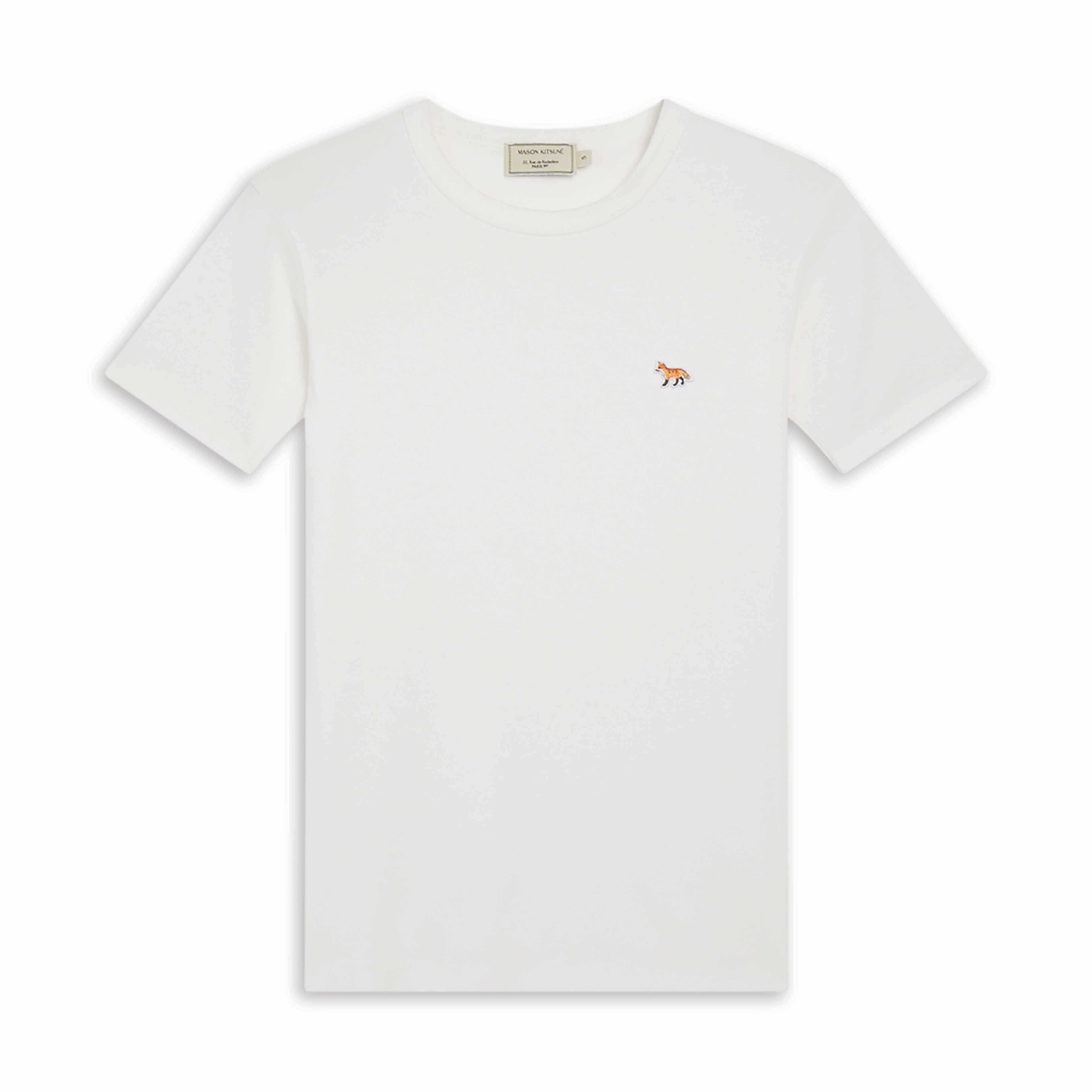 PROFILE FOX PATCH FITTED TEE-SHIRT - WHITE (W)