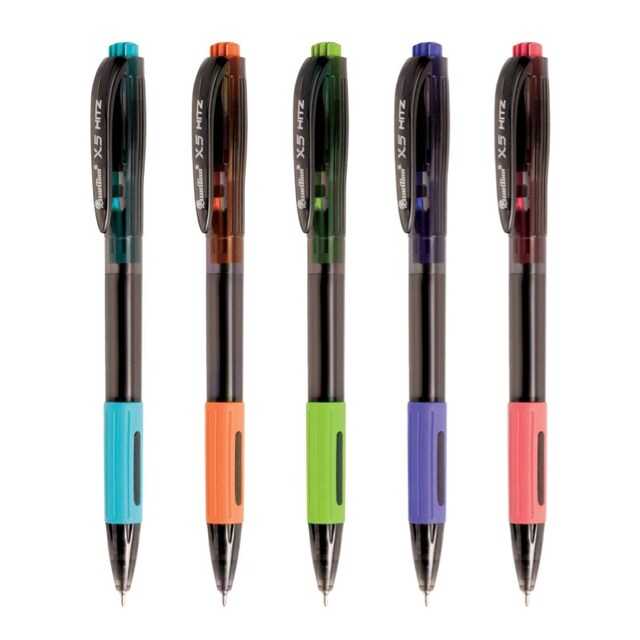 ปากกาควอนตั้ม ปากกาลูกลื่น Quantum X5 Hitz ขนาด 0.5 mm.