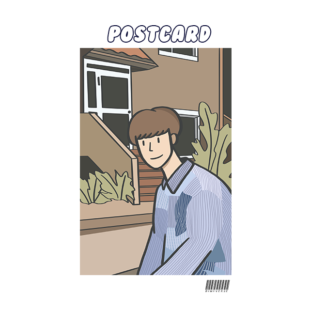 Haechan hello future postcard