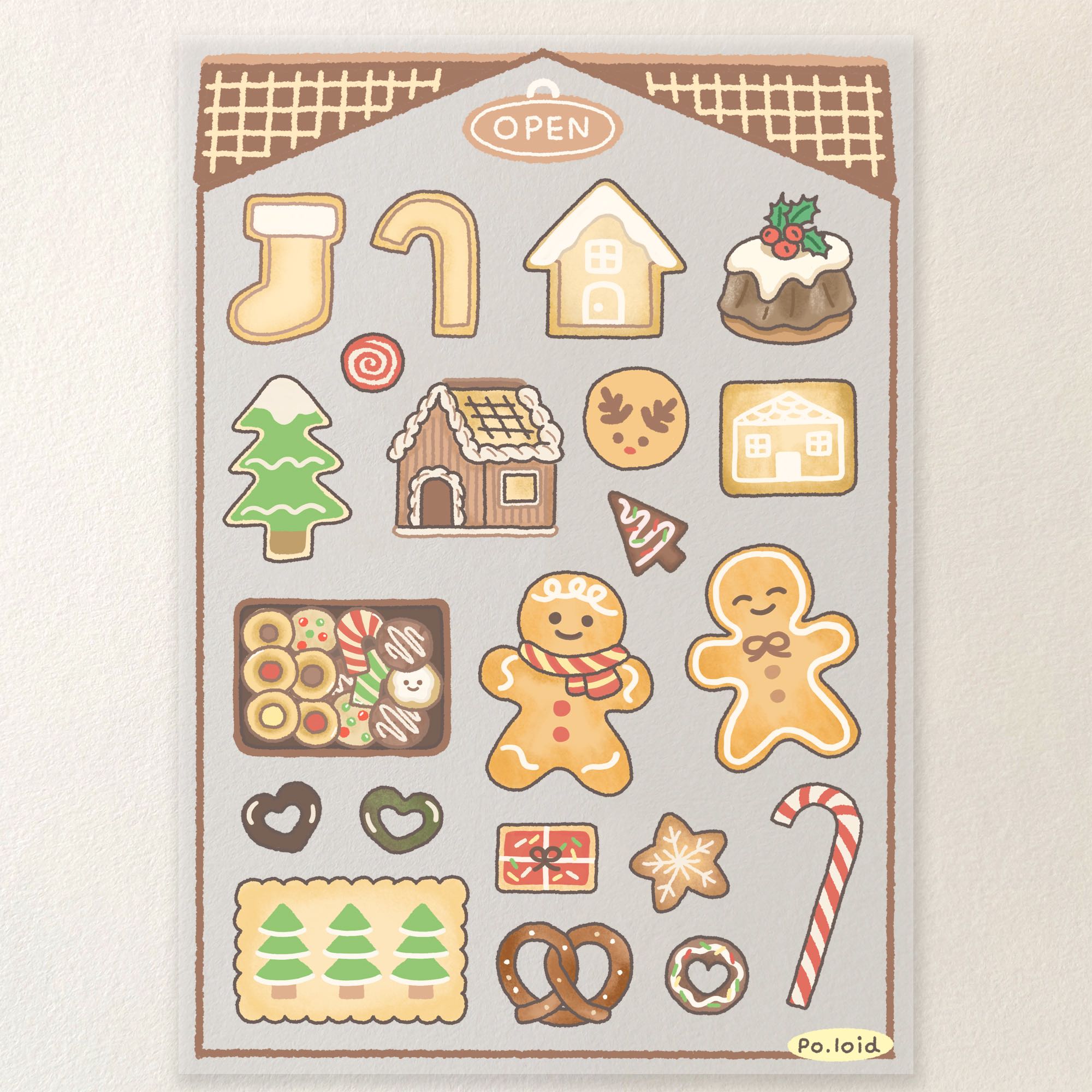 Christmas sweets sticker