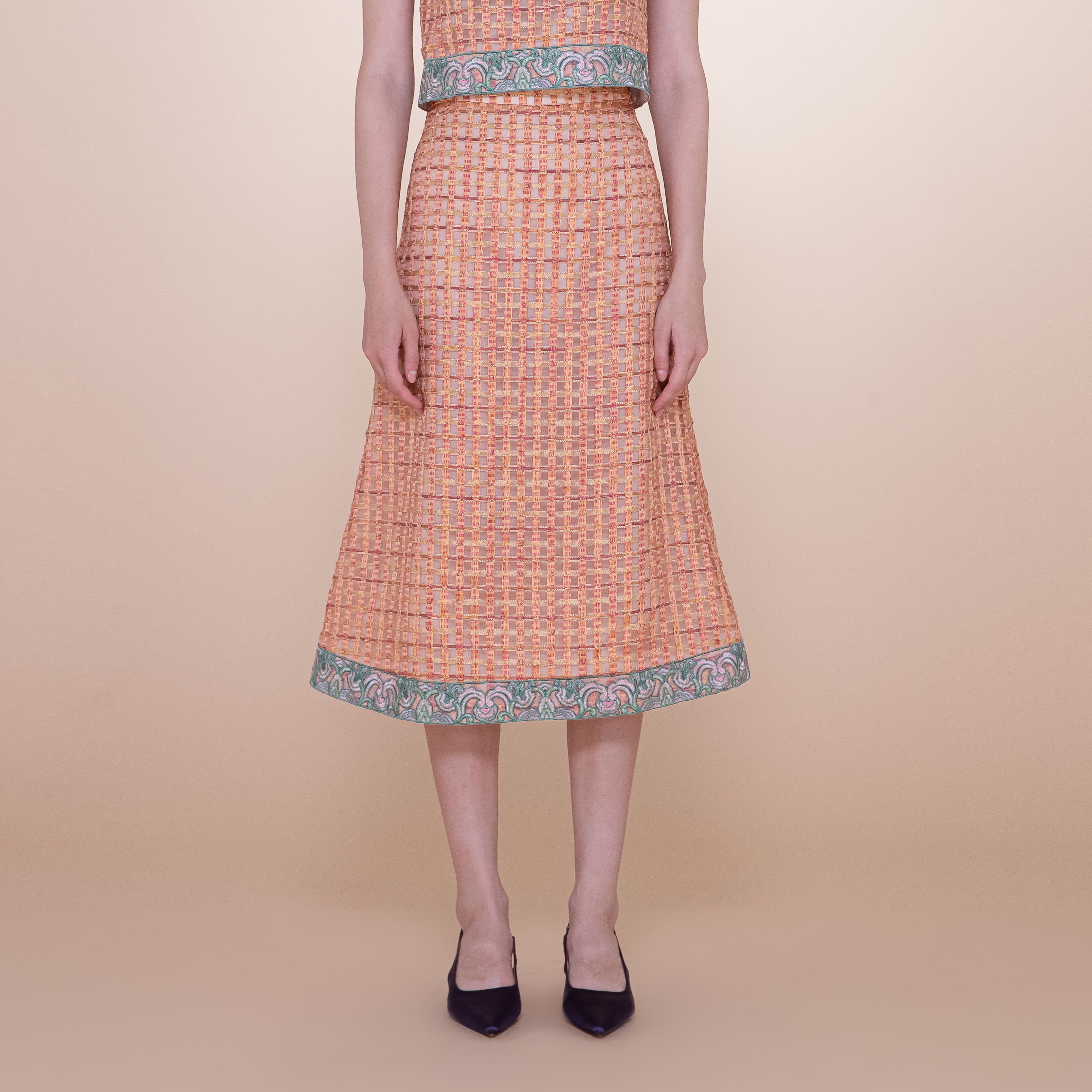 Semi A Line Skirt
