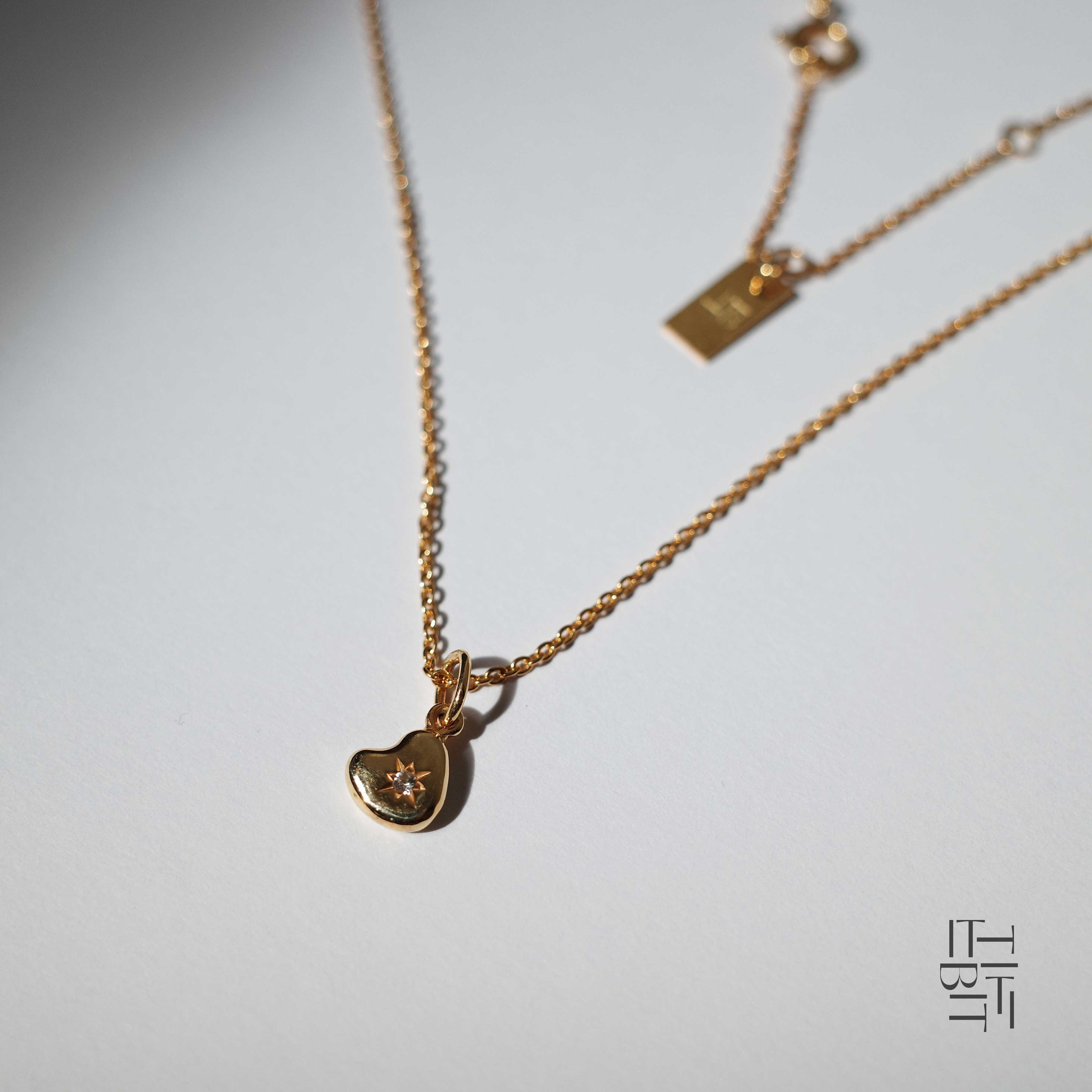 Baby Heart, Birthstone Necklace จี้และสร้อยคอ