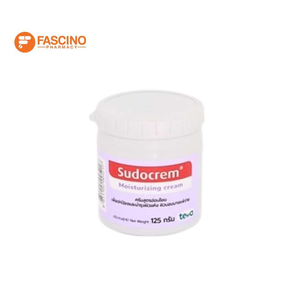 Sudocrem Moisturizing Cream ครีมบำรุงผิว สำหรับผิวบอบบาง เพิ่มความชุ่มชื้น (125g.)