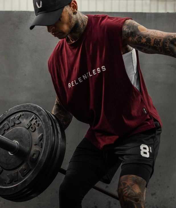 เสื้อแขนกุด ASRV #4 ผ้าคอตตอน ใส่ออกกำลังกาย ไม่อมเหงื่อ ผ้านิ่มใส่สบาย ระบายอากาศได้ดี