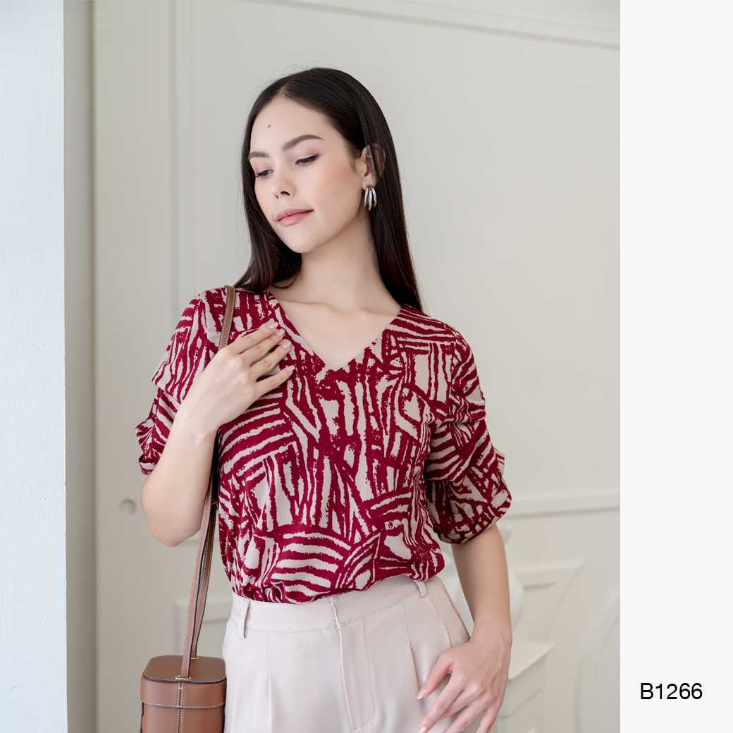 B1266-สปันปริ้นท์-แดง