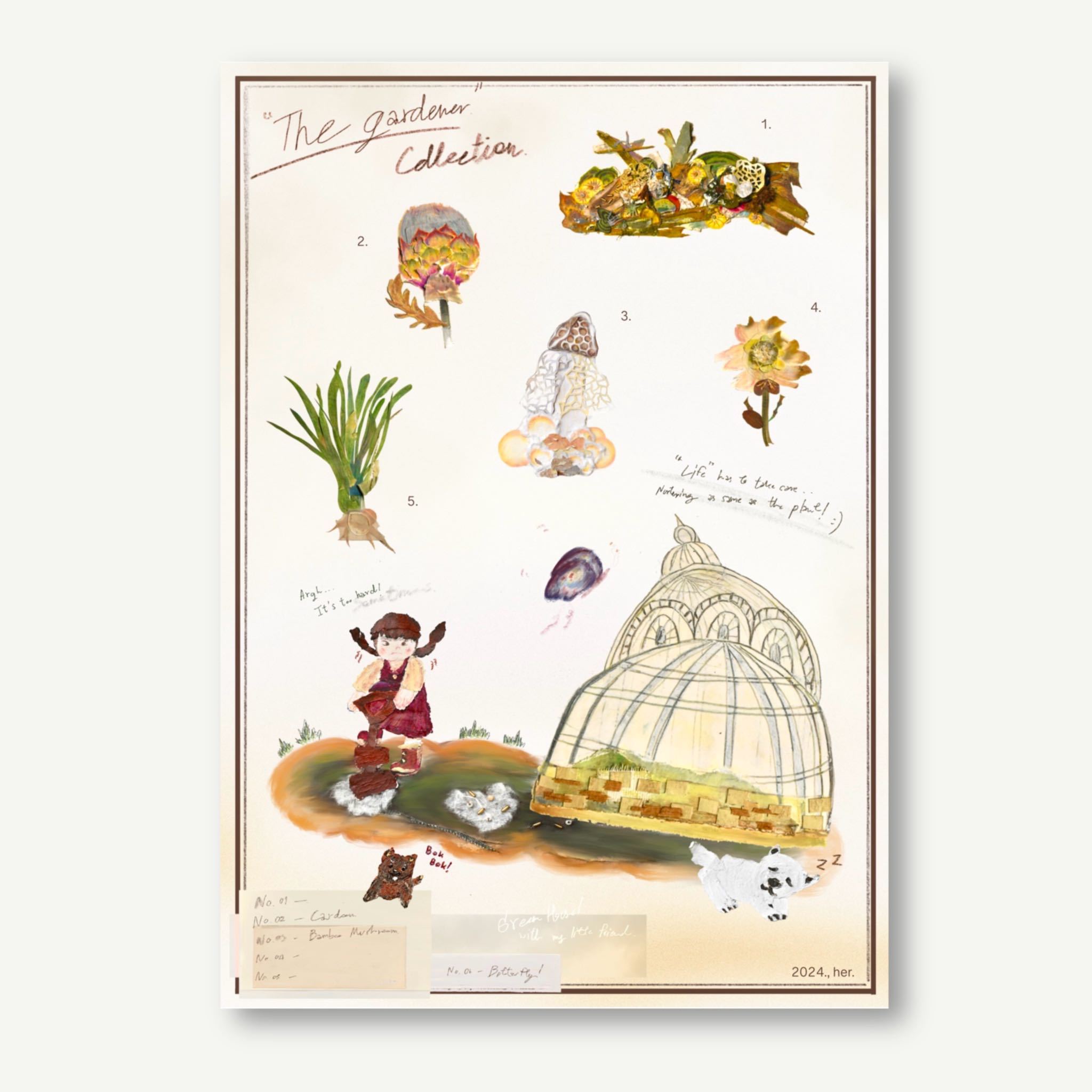 Preorder — Sticker ‘The gardener’