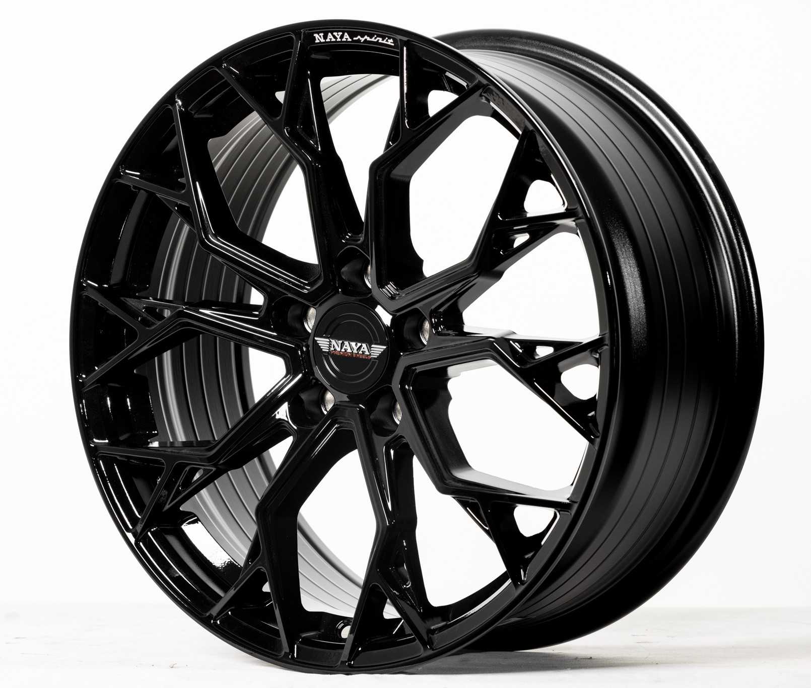 แม็กซ์ ALPHA-3(YA5640) 18X8.0 5X100 ET38 CB.73.1 BLK/XZ  (สีดำทั้งวง+CNCตัวหนังสือ)