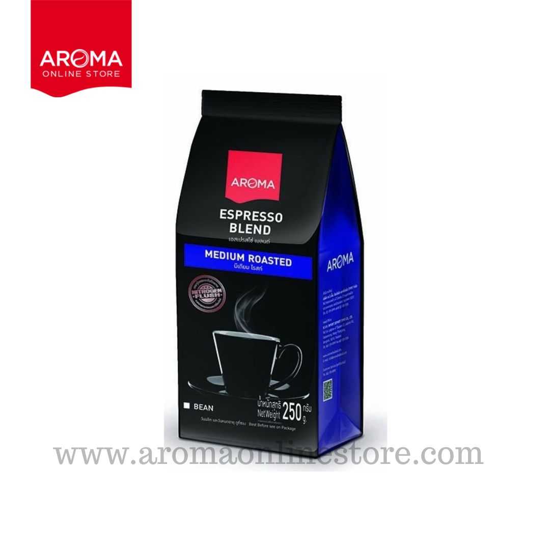 เมล็ดกาแฟคั่ว Aroma Espresso Blend