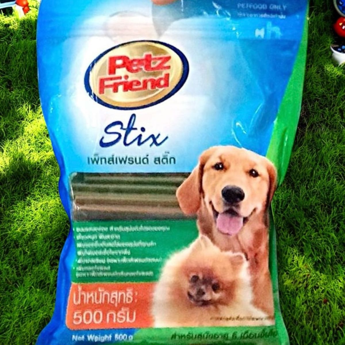 Petz Friend ขนมขัดฟันสุนัข 500g. EXP 7/4/2026