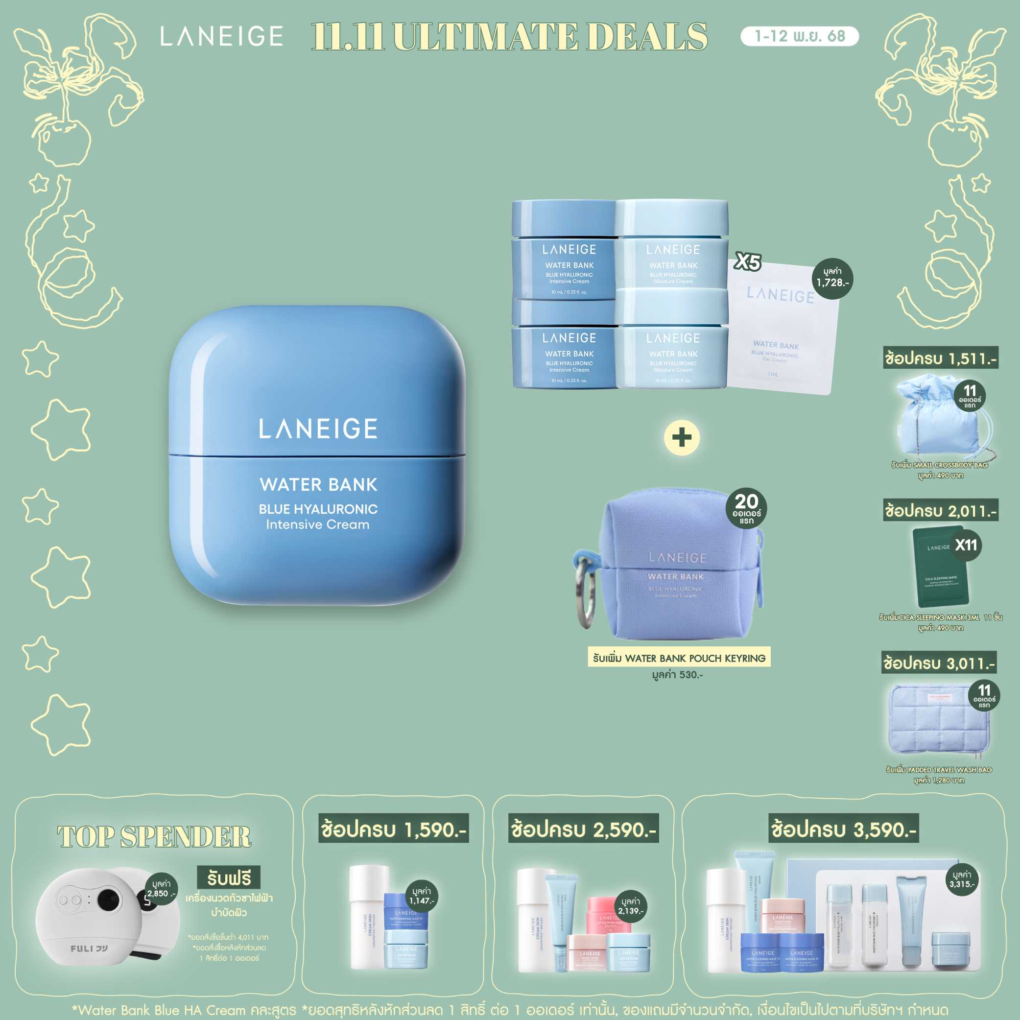 Water Bank Blue Hyaluronic Intensive Cream 50 ml