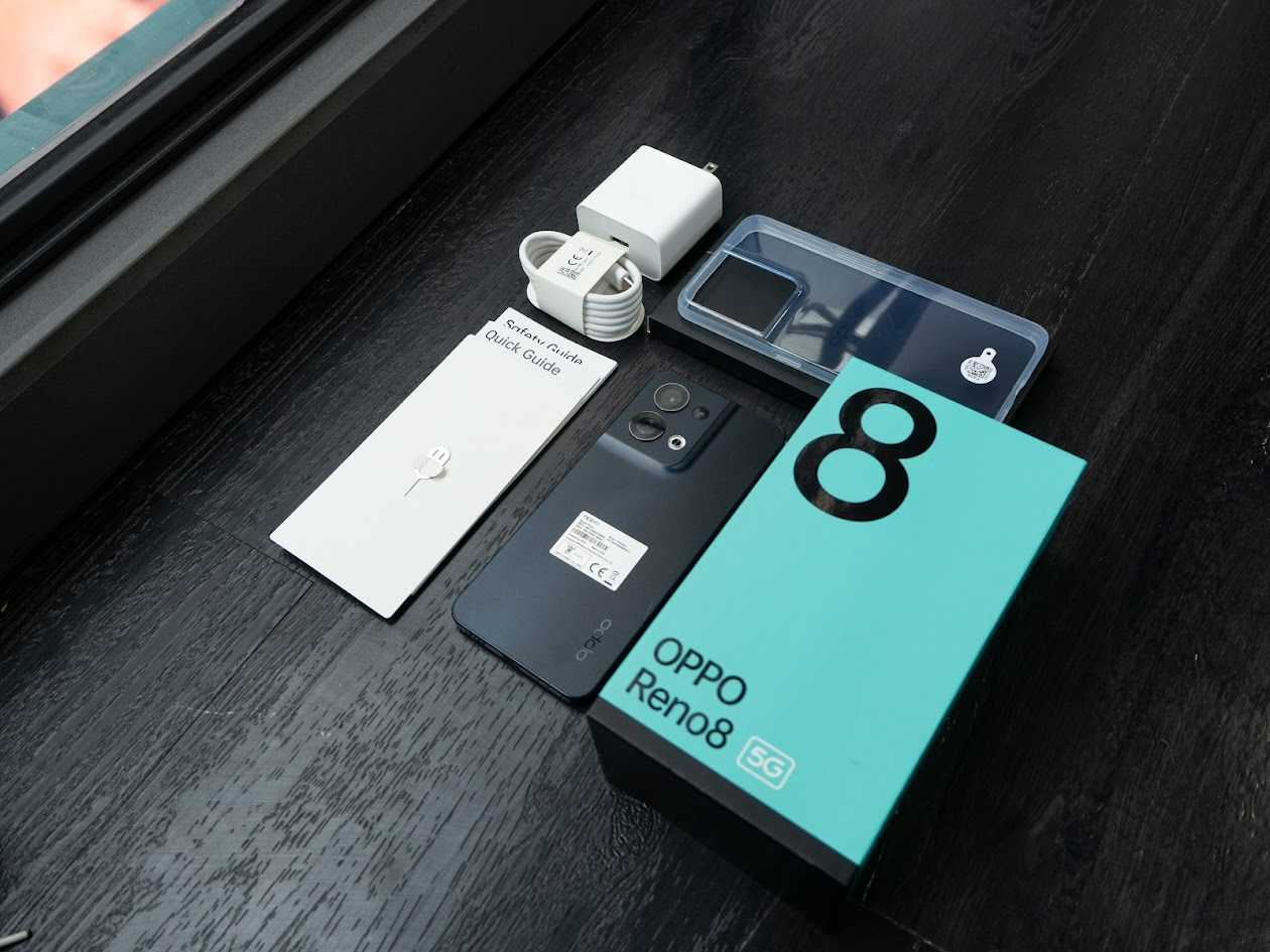 สมาร์ทโฟน Oppo Reno 8 8+256GB กล้อง 50MP รองรับ 5G ออกใบกำกับภาษีได้ ส่งฟรี