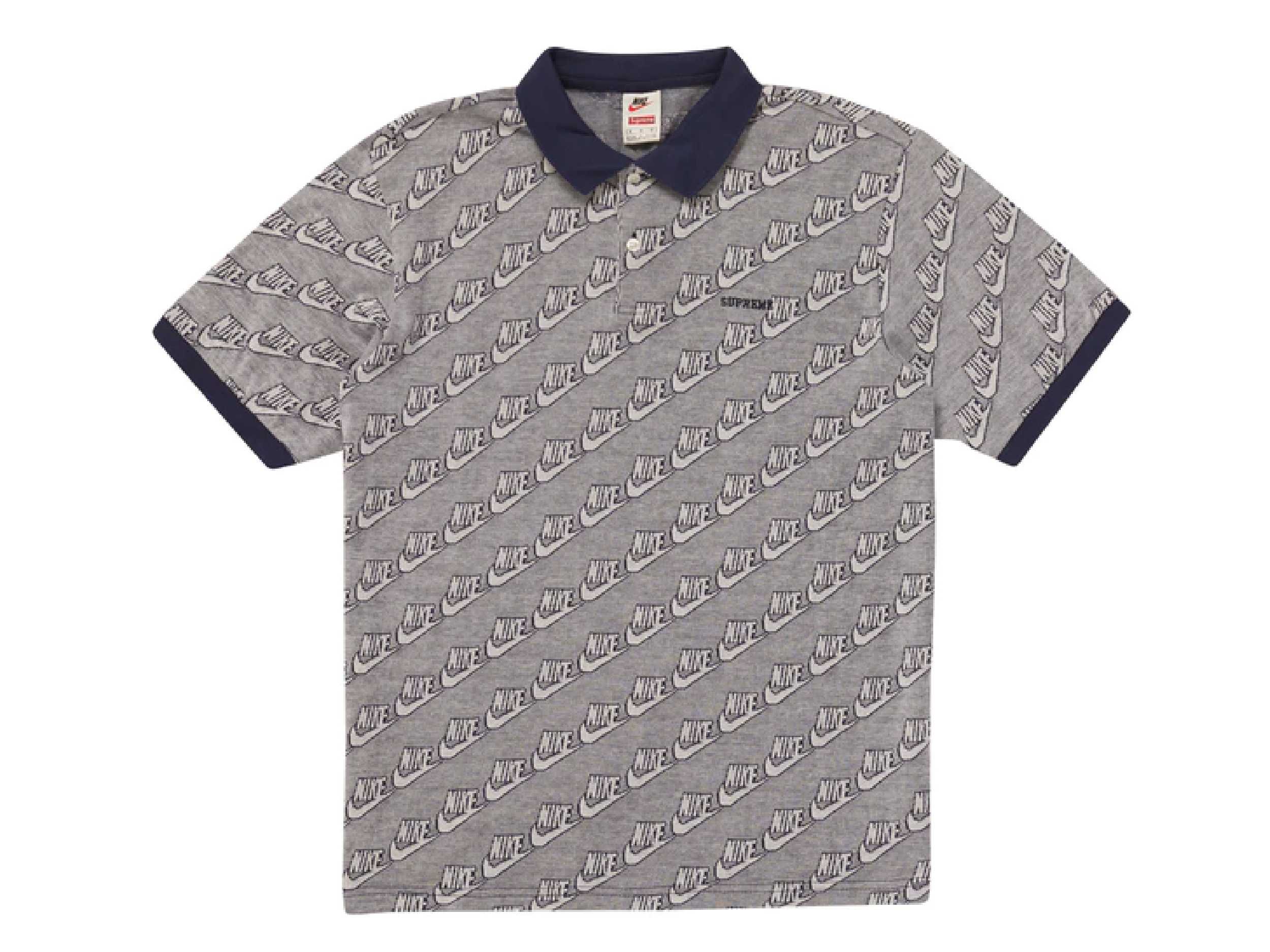 Supreme®/Nike® Jacquard Polo (NAVY)