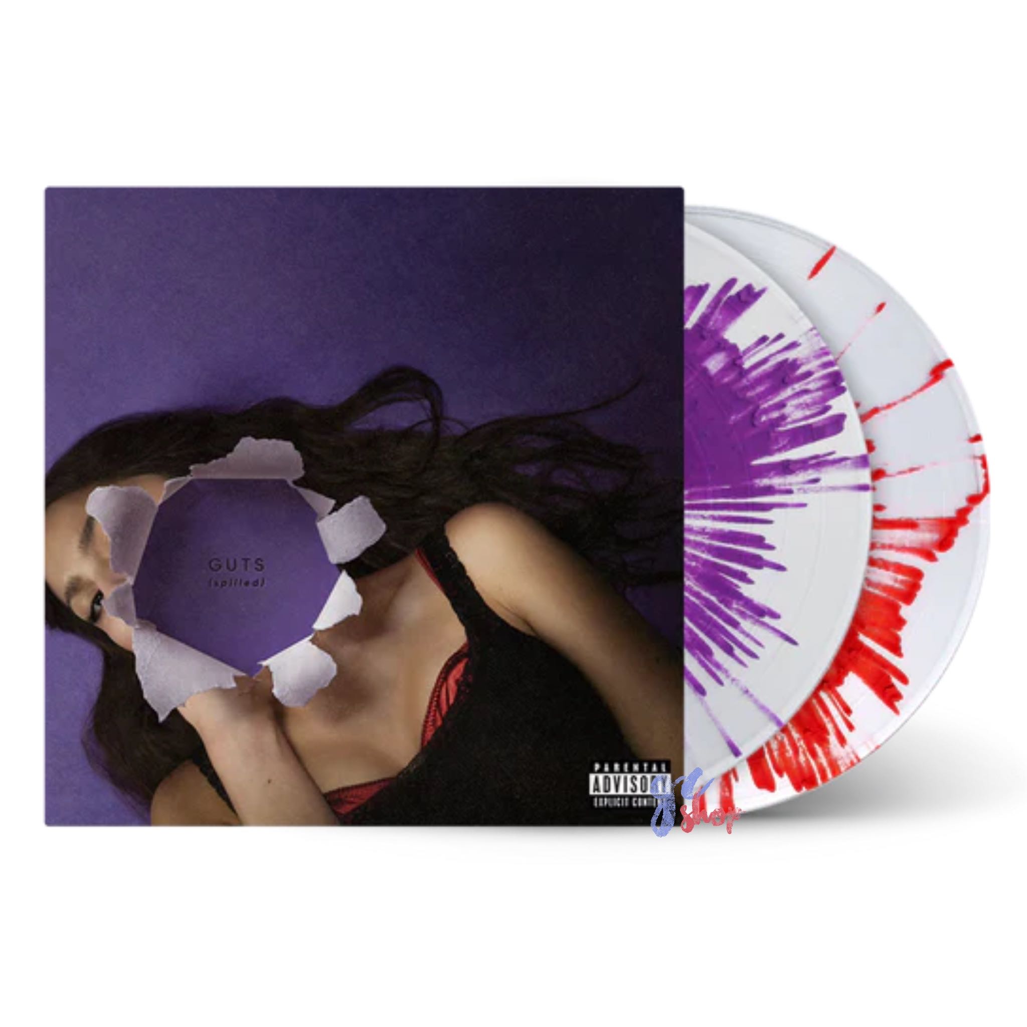 (Pre - Order ) Olivia Rodrigo - GUTS (spilled) deluxe 2LP splatter version