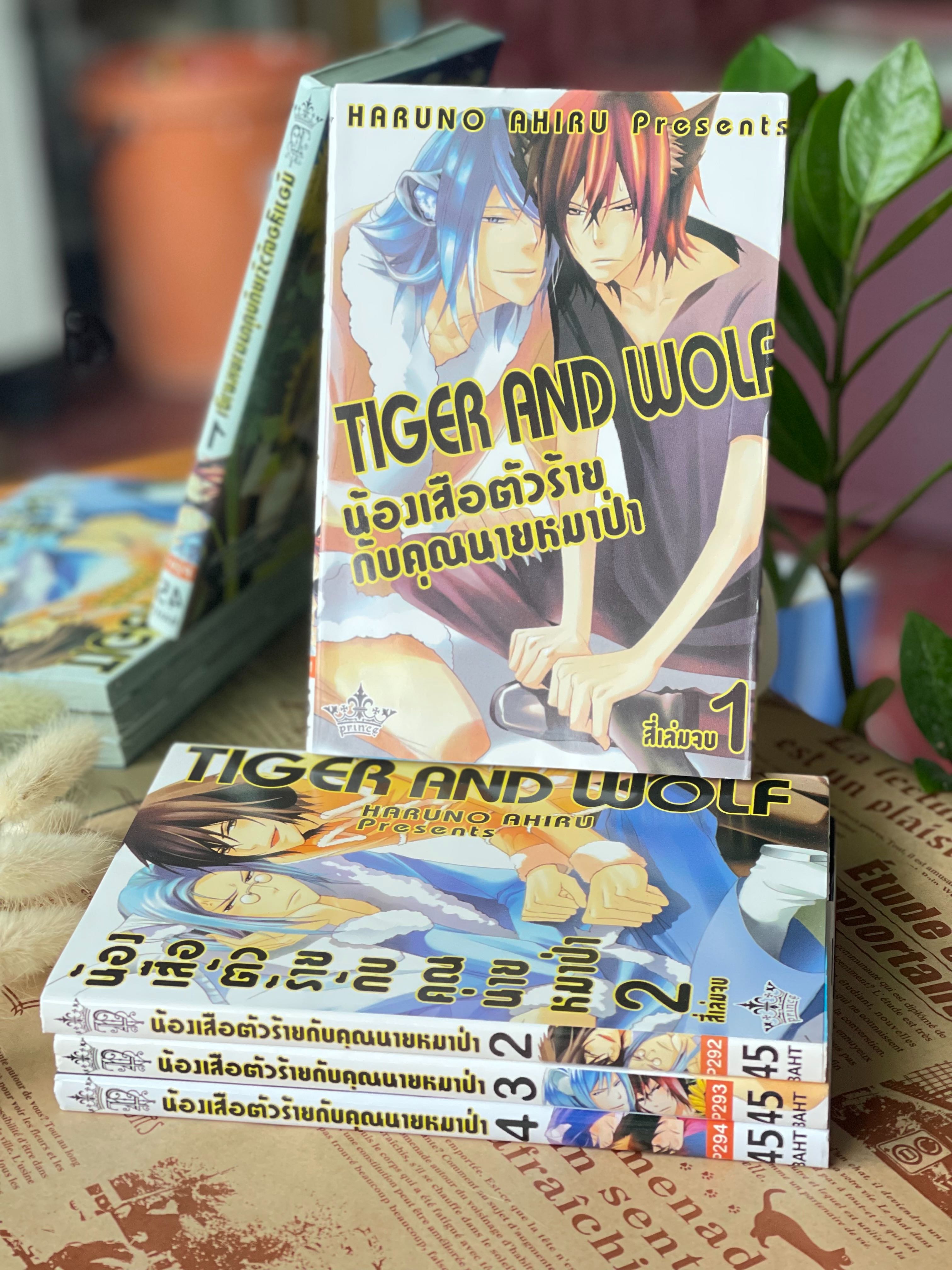 Tiger And Wolf น้องเสือตัวร้ายกับคุณนายหมาป่า 4 เล่มจบ