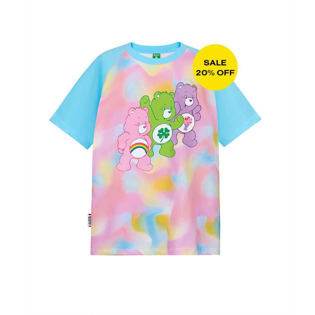 MILKY BEAR PLANET RAGLAN TEE (ADULTS)