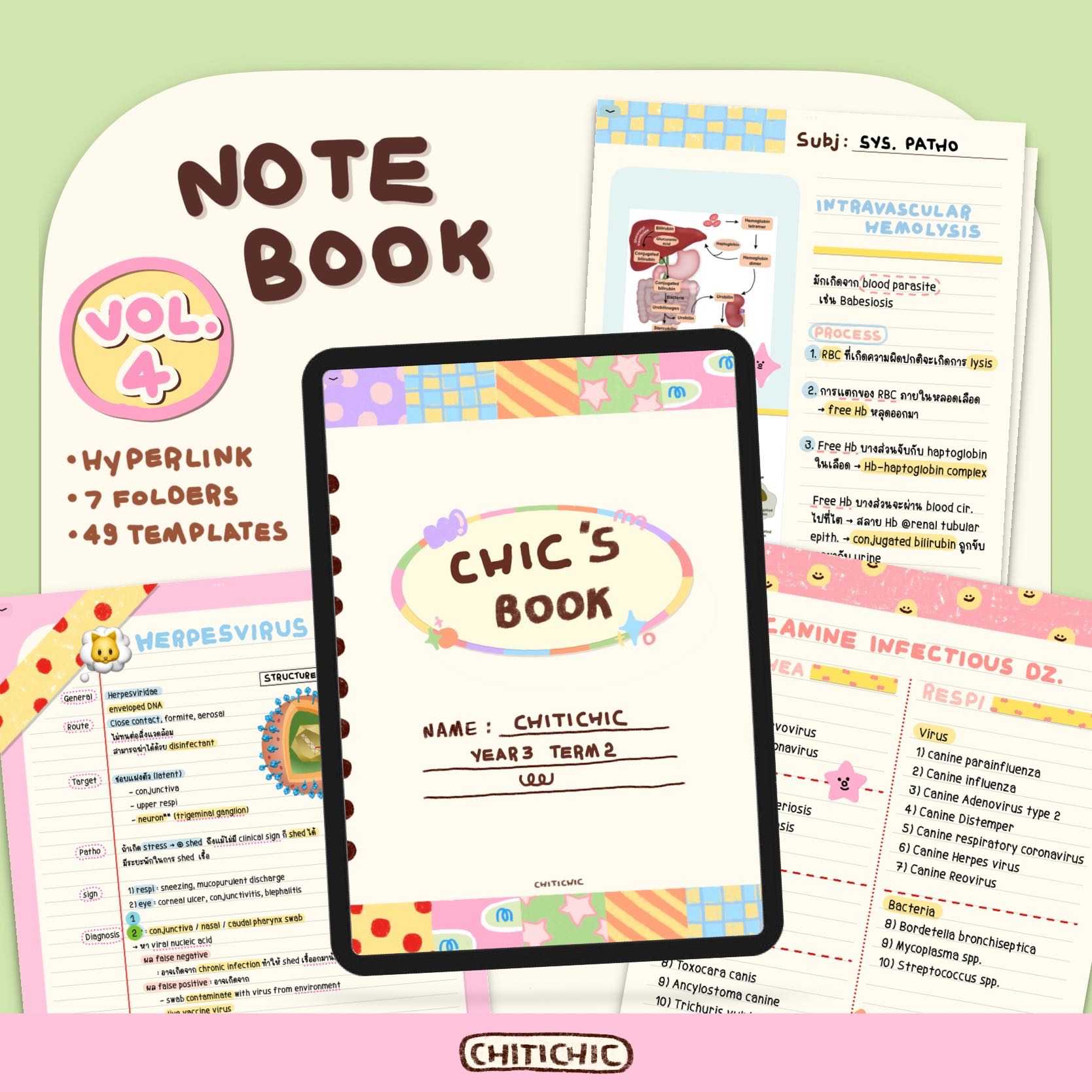 Notebook Vol.4 | CHITICHIC 