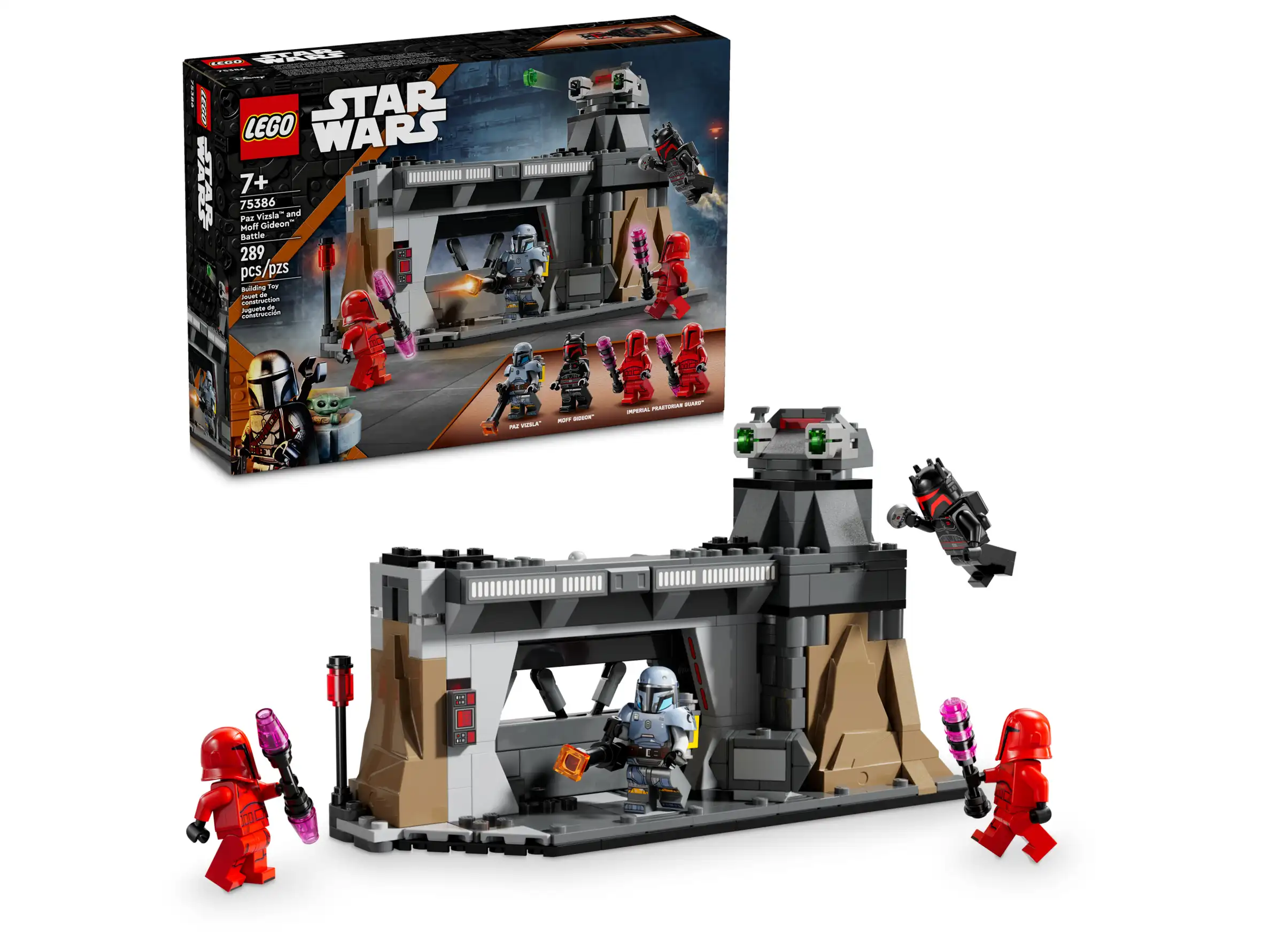 LEGO 75386 Paz Vizsla™ and Moff Gideon(สินค้าซื้อแล้วไม่รับเปลี่ยนคืน)