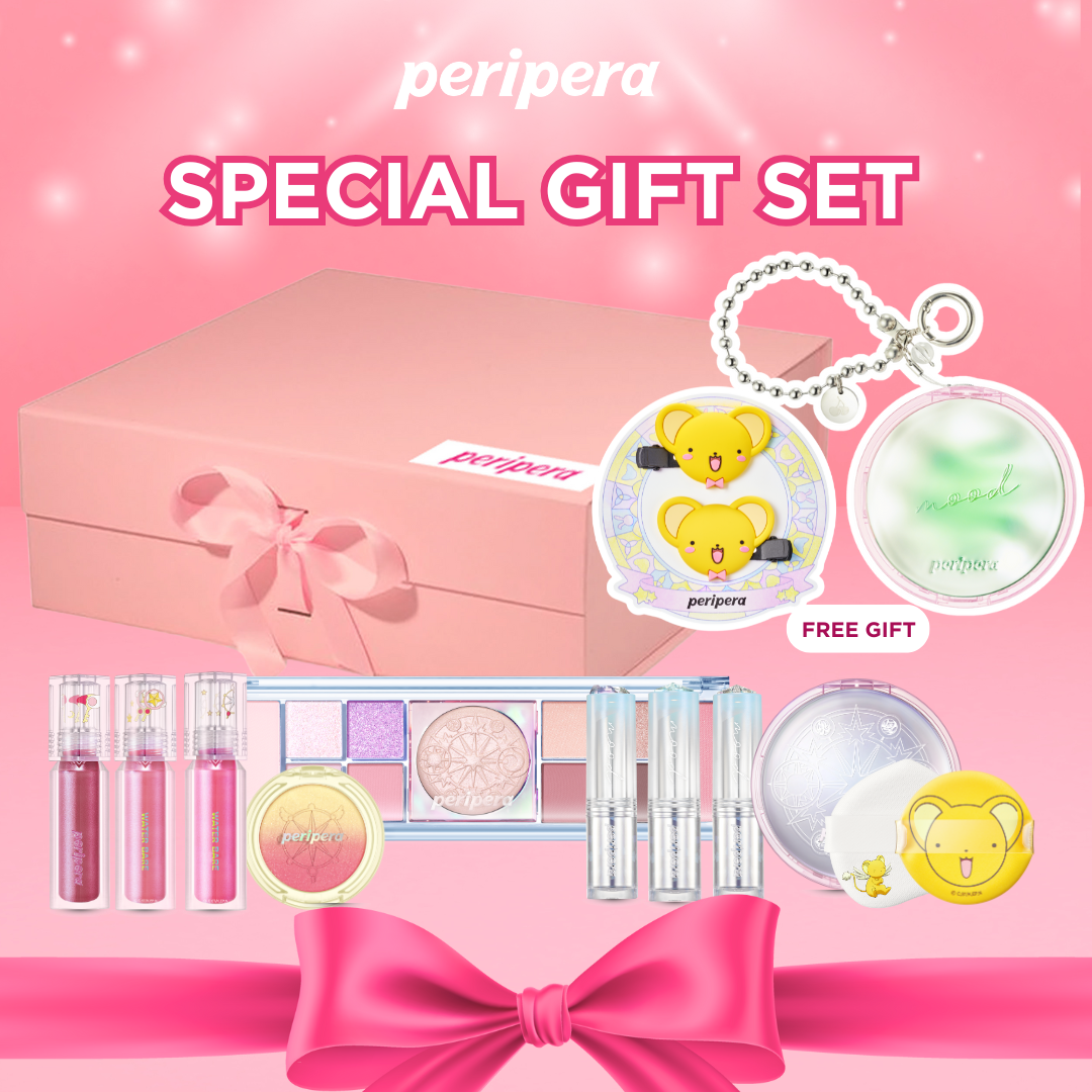 (มือปราบไพ่ทาโร่ต์ ครบเซต + ของแถมพิเศษ) PERIPERA  (CHERRY VER) SPECIAL GIFT SET +  FREE GIFT