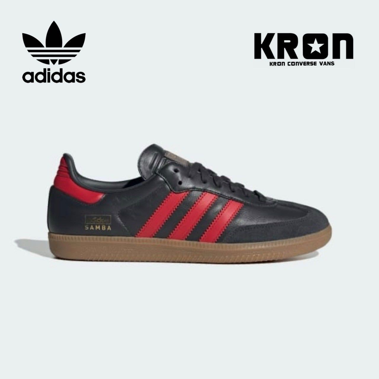 Adidas Samba OG  Carbon/Better Scarlet/Gum