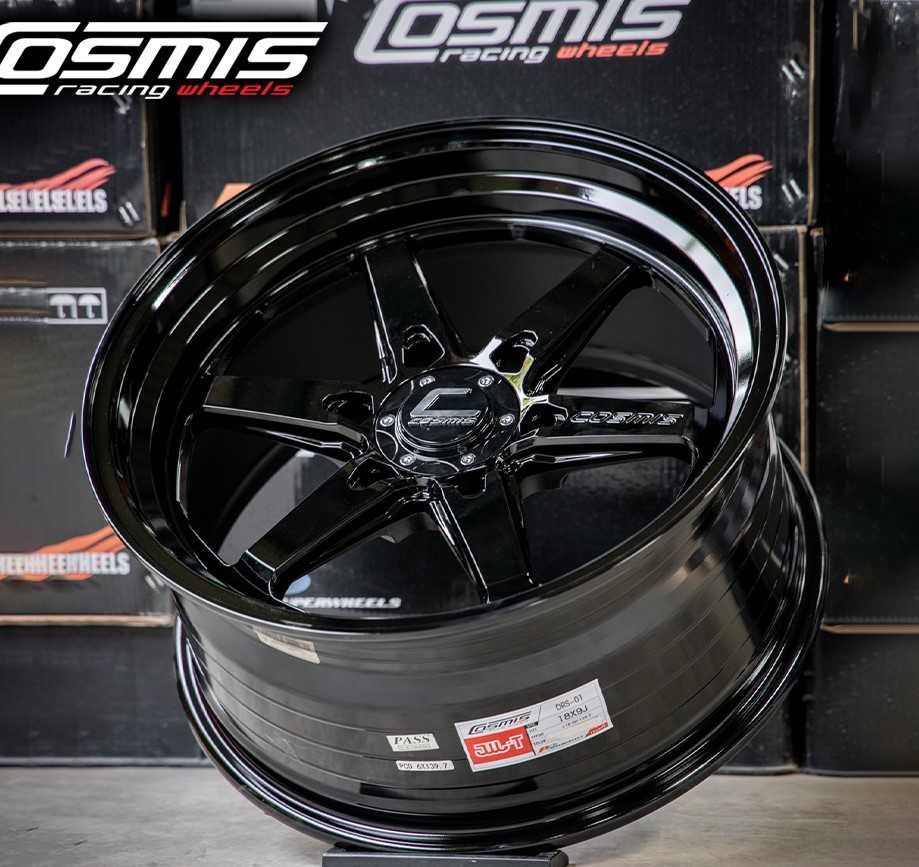 แม็กซ์ RT-1(YA9977) 18X9.5 6X139.7 ET25 CB.106 BLK (สีดำเงาทั้งวง)