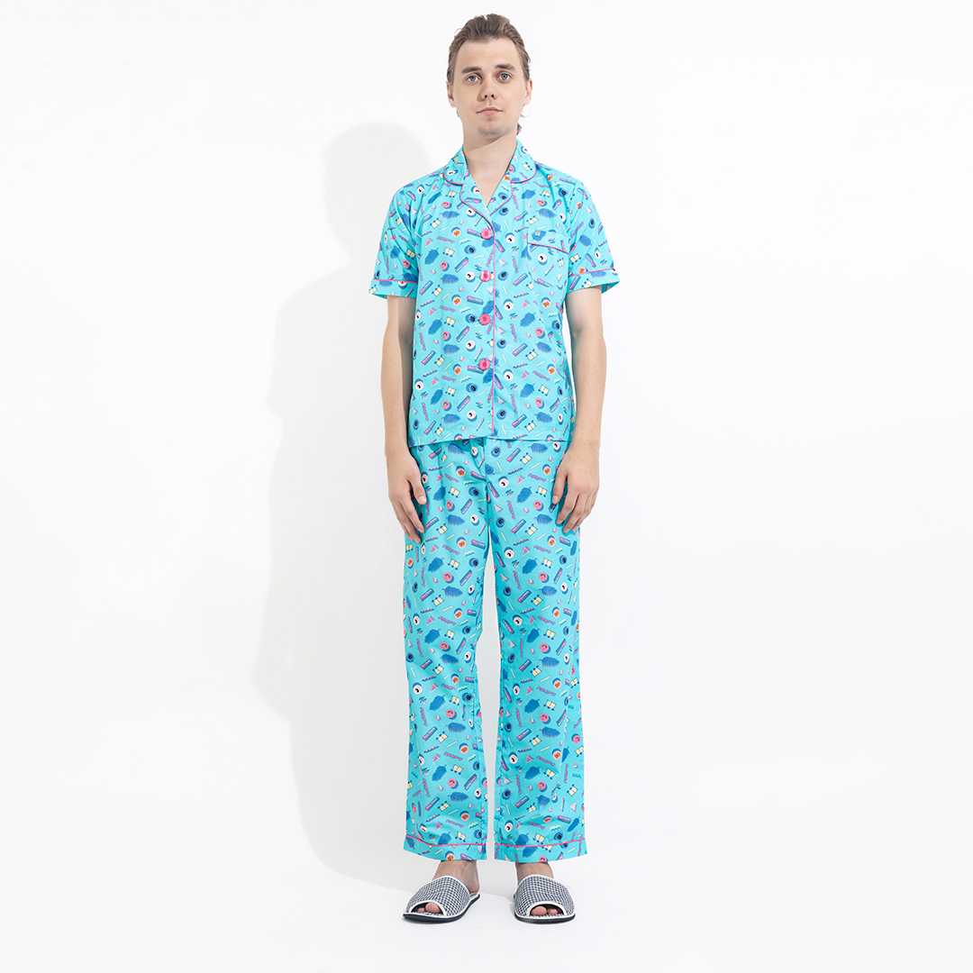 PAUL FRANK ชุดนอนกางเกงขายาว SUMMER RAY SS PANTS SET
