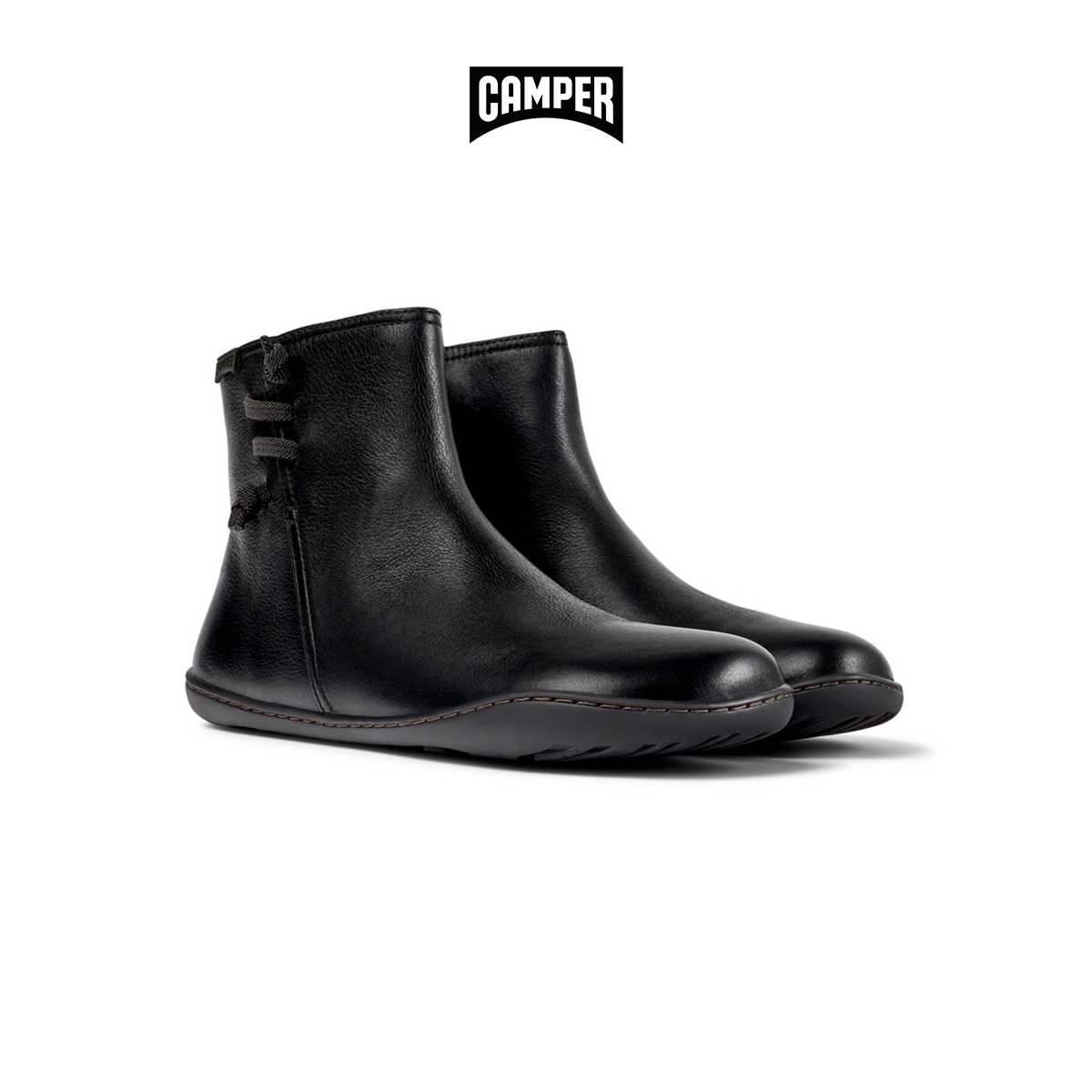 CAMPER รองเท้าบูท ผู้หญิง รุ่น Peu Cami สีดำ ( BOT -  K400676-004 )