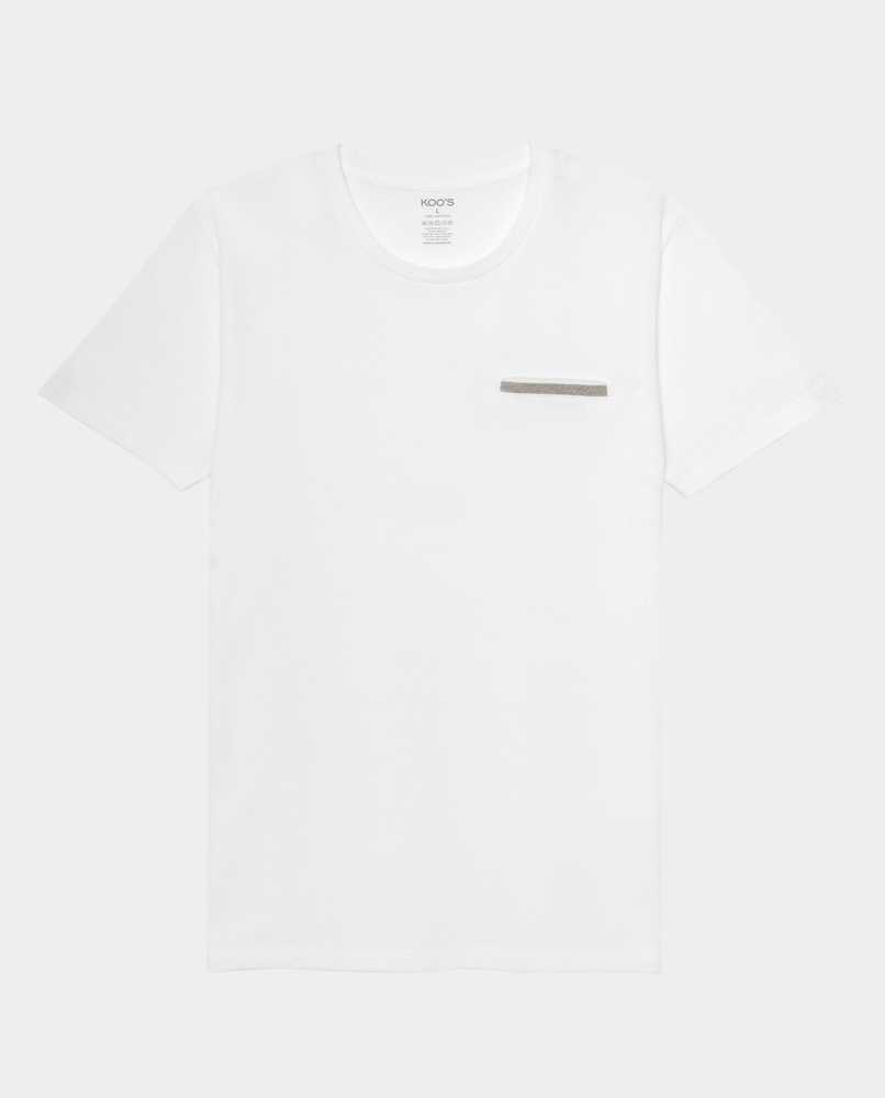 Pique Crew - White / Grey