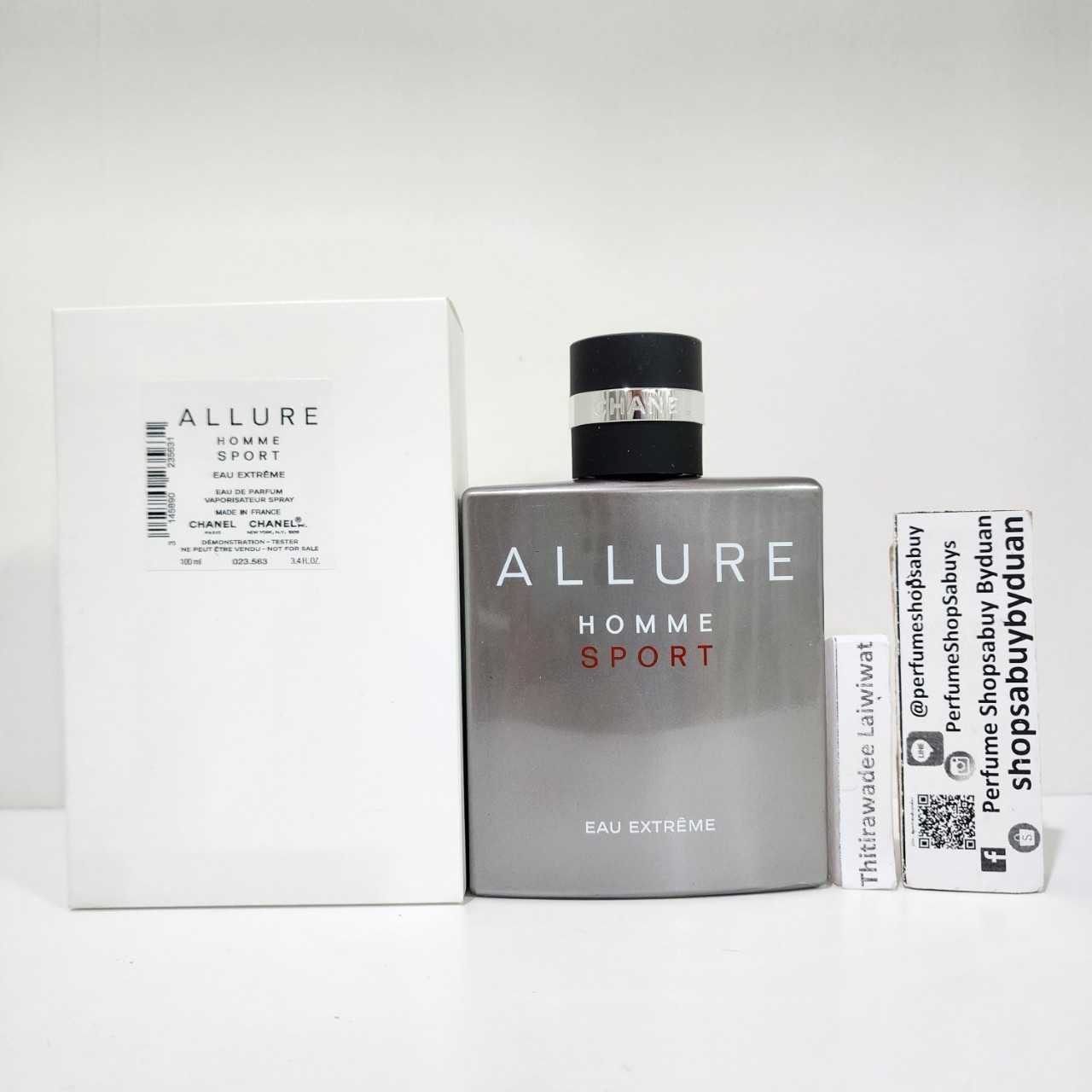 Chanel Allure Homme Sport Eau Extreme EDP 100ml กล่องเทสเตอร์