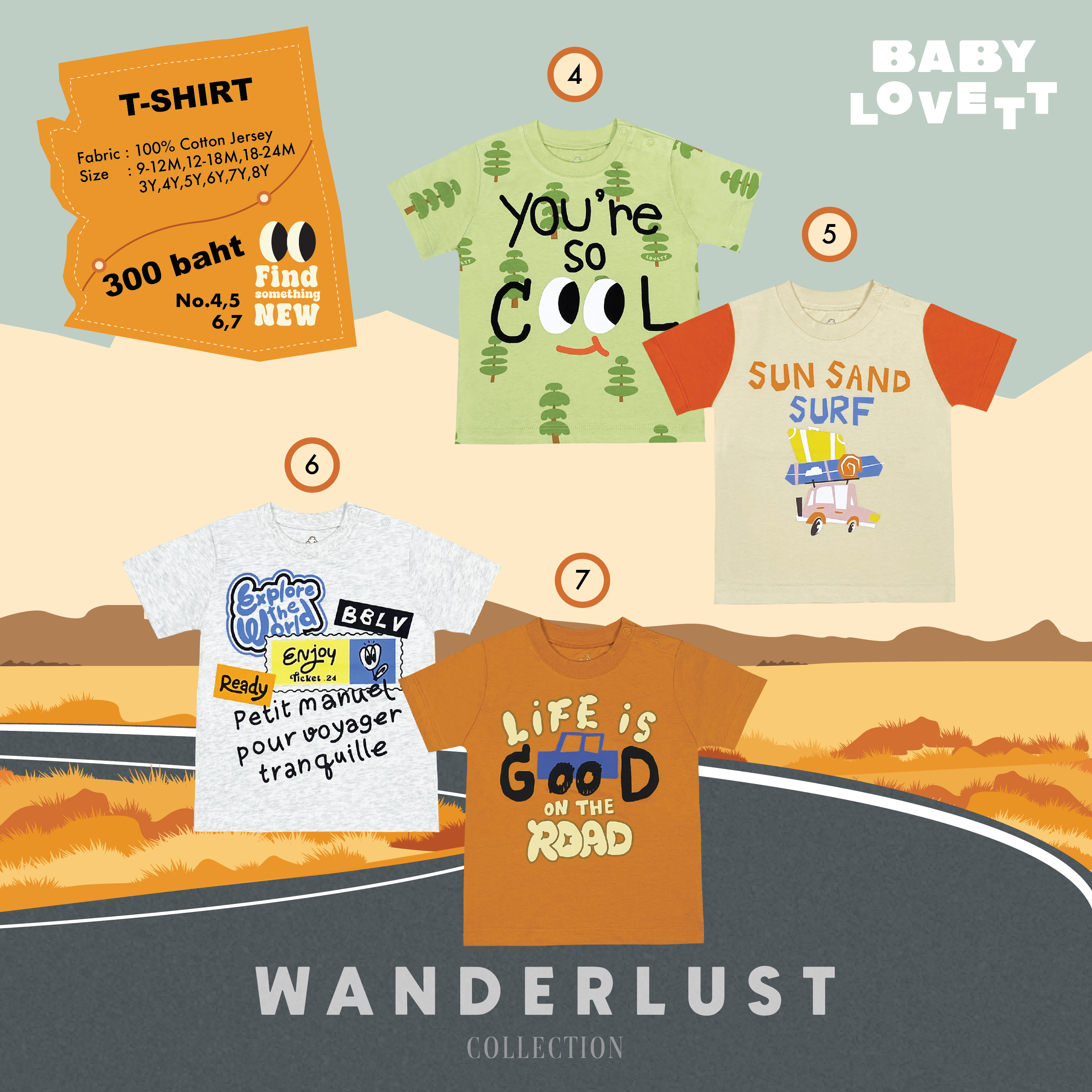 Wanderlust - T-Shirt