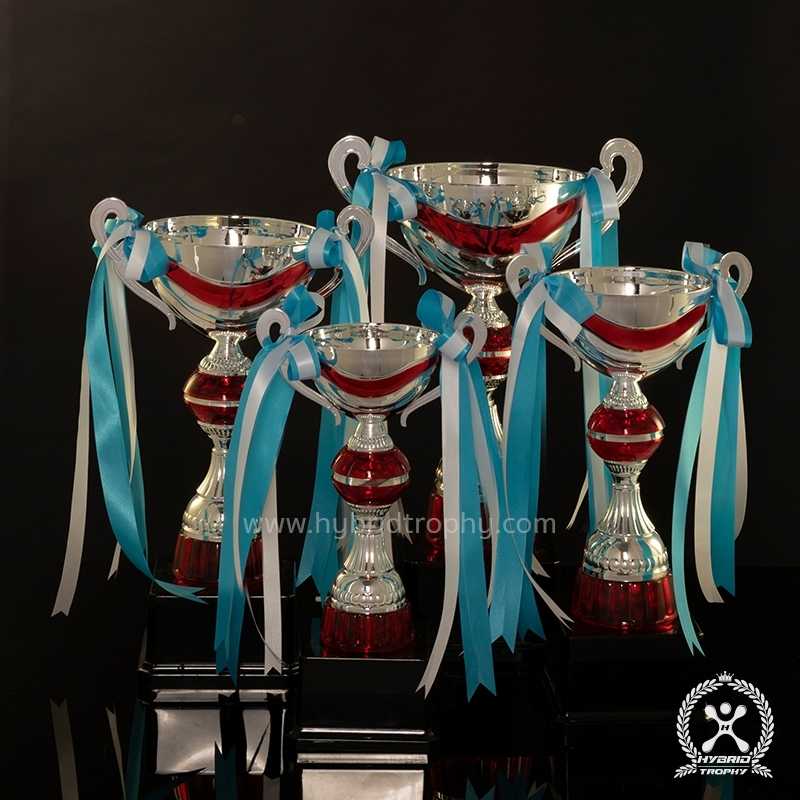 Hybrid Trophy ถ้วยรางวัลอิตาลี HYB-409 สี Red
