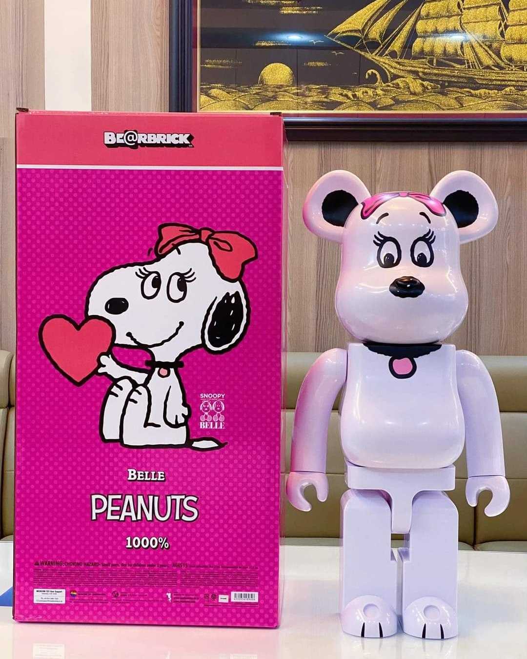 Be@rbrick Belle Peanuts 1000%