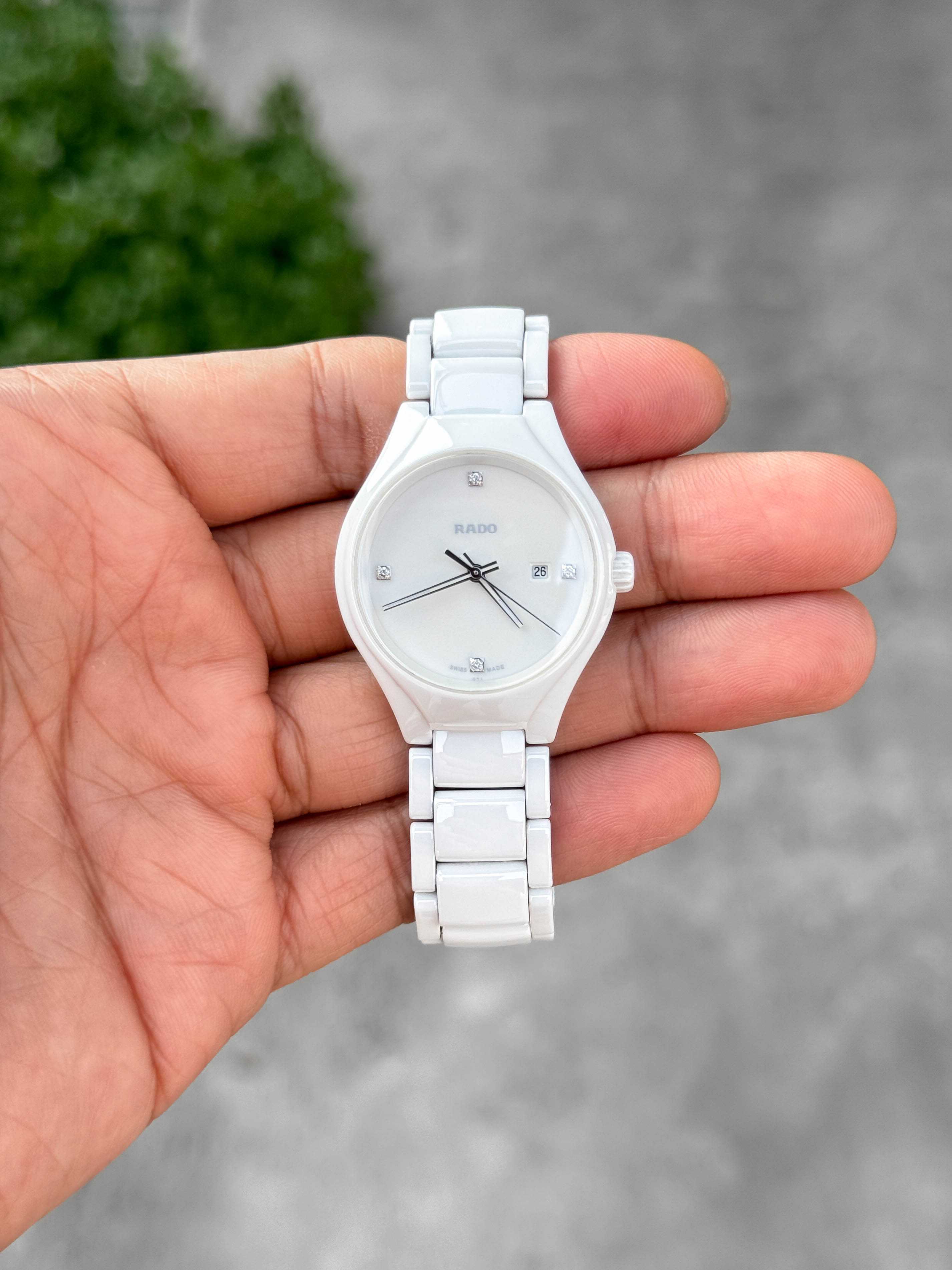 Rado True Ceramic Diamond Lady Size Quartz