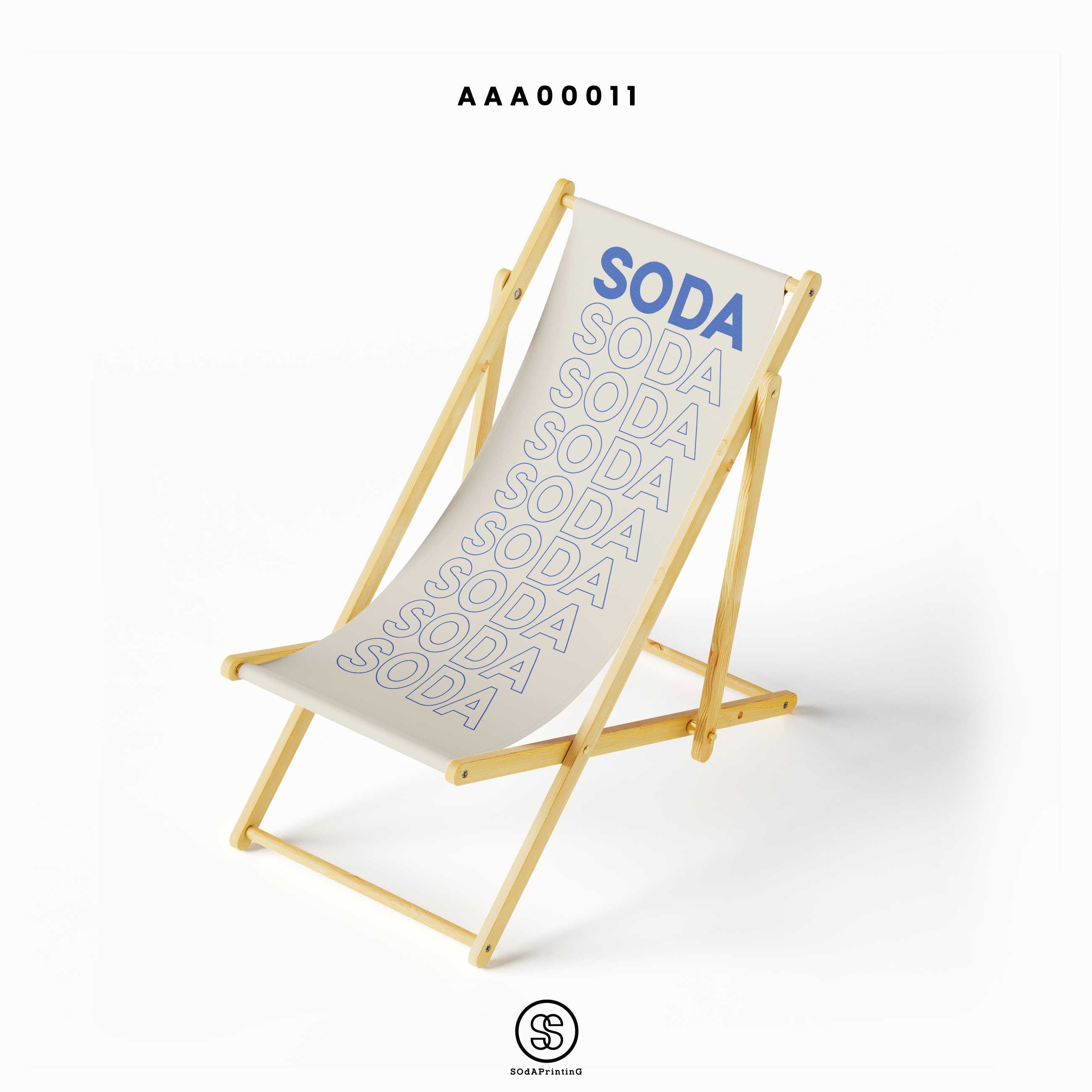 เก้าอี้ชายหาด SOdA Collection สีฟ้า AAA00011 #SOdACollection #เก้าอี้ชายหาด