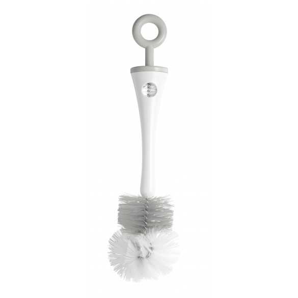แปรงทำความสะอาดขวด  2 in 1 bottle brush - GREY