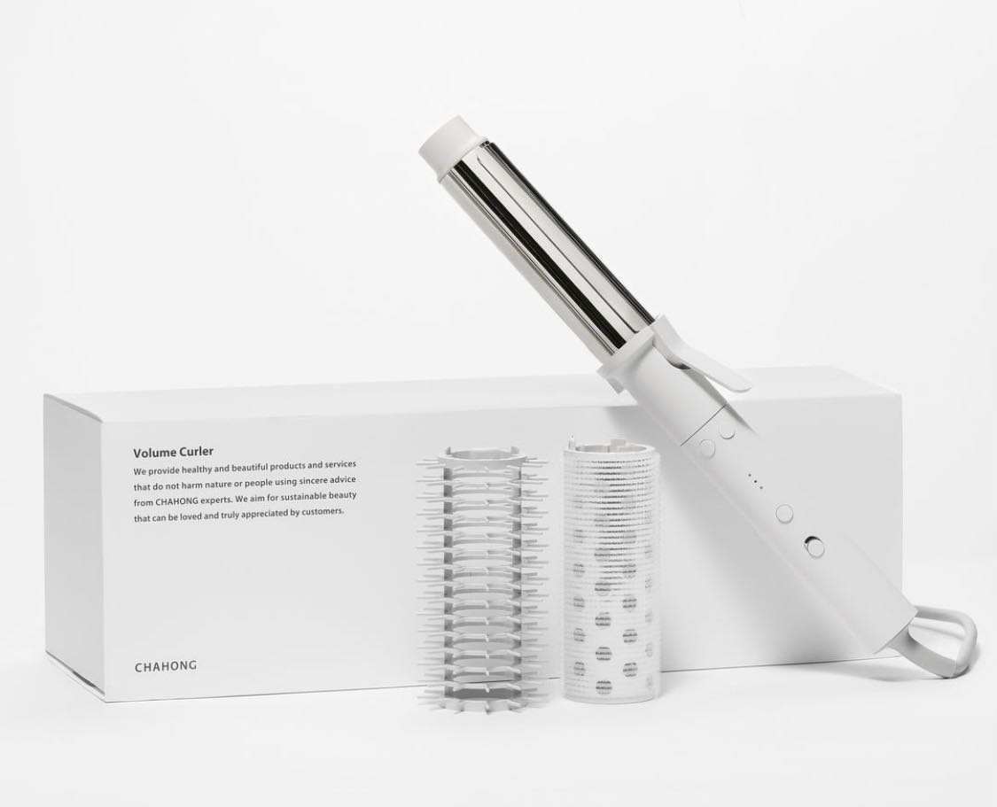 พร้อมส่ง Chahong Volume Curler เครื่องม้วนผม automatic Left-Right rolling วอลลุ่มสไตล์เกาหลี