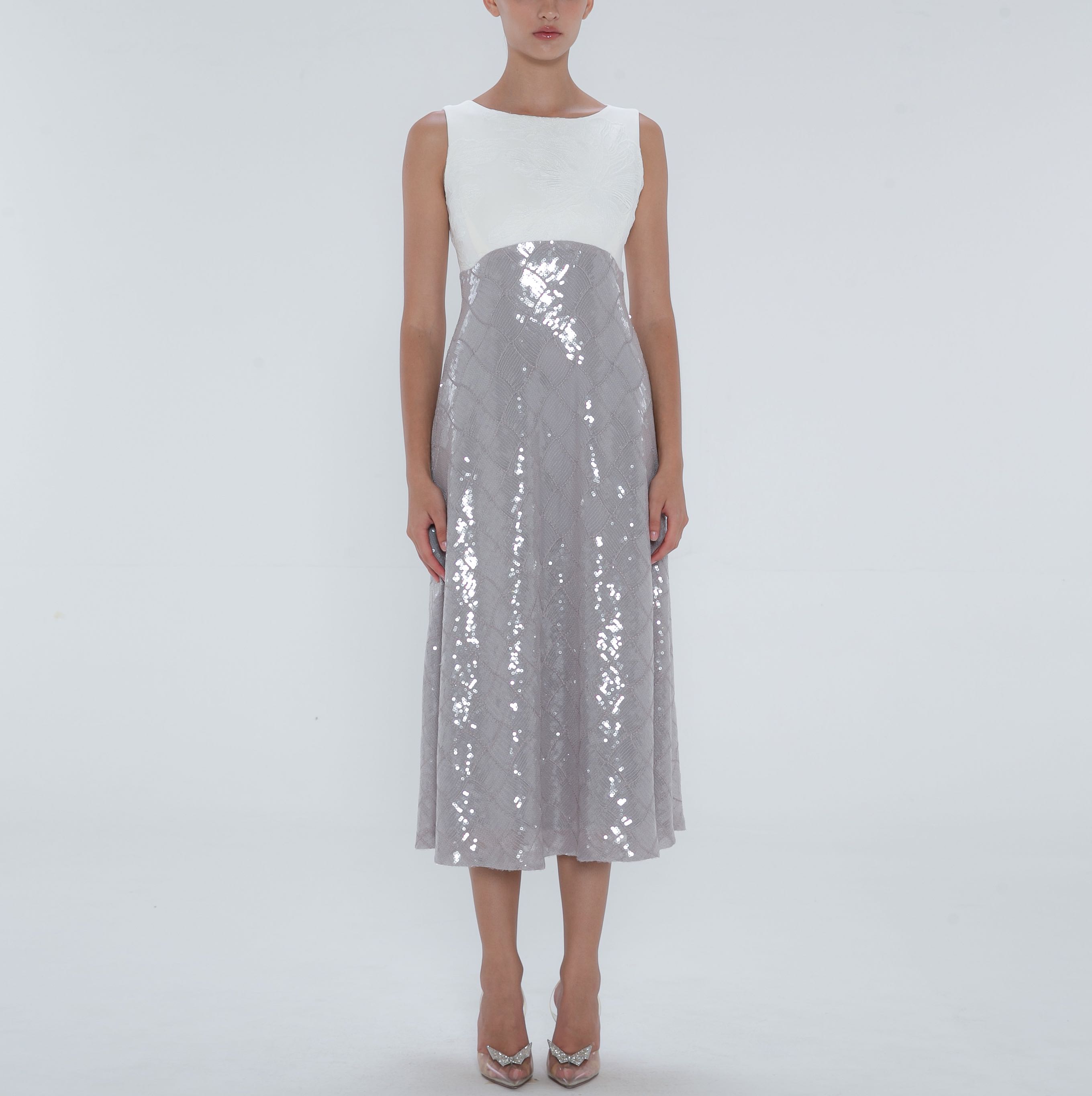 Sleeveless Mid-Length Dress