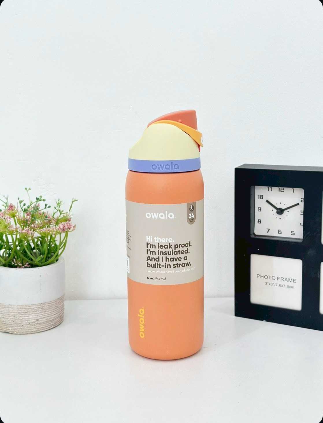 Owala FreeSip 32 Oz (Lemon Meringue)